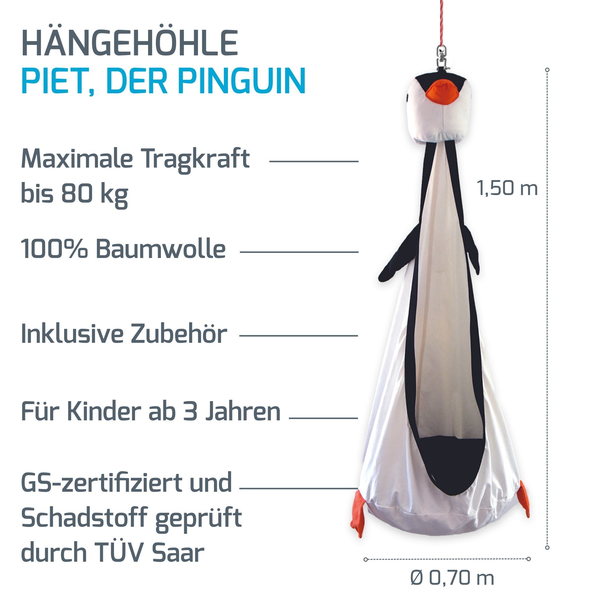 snuutje Familiensachen Hängehöhle Hängesessel für Kinder günstig online kaufen