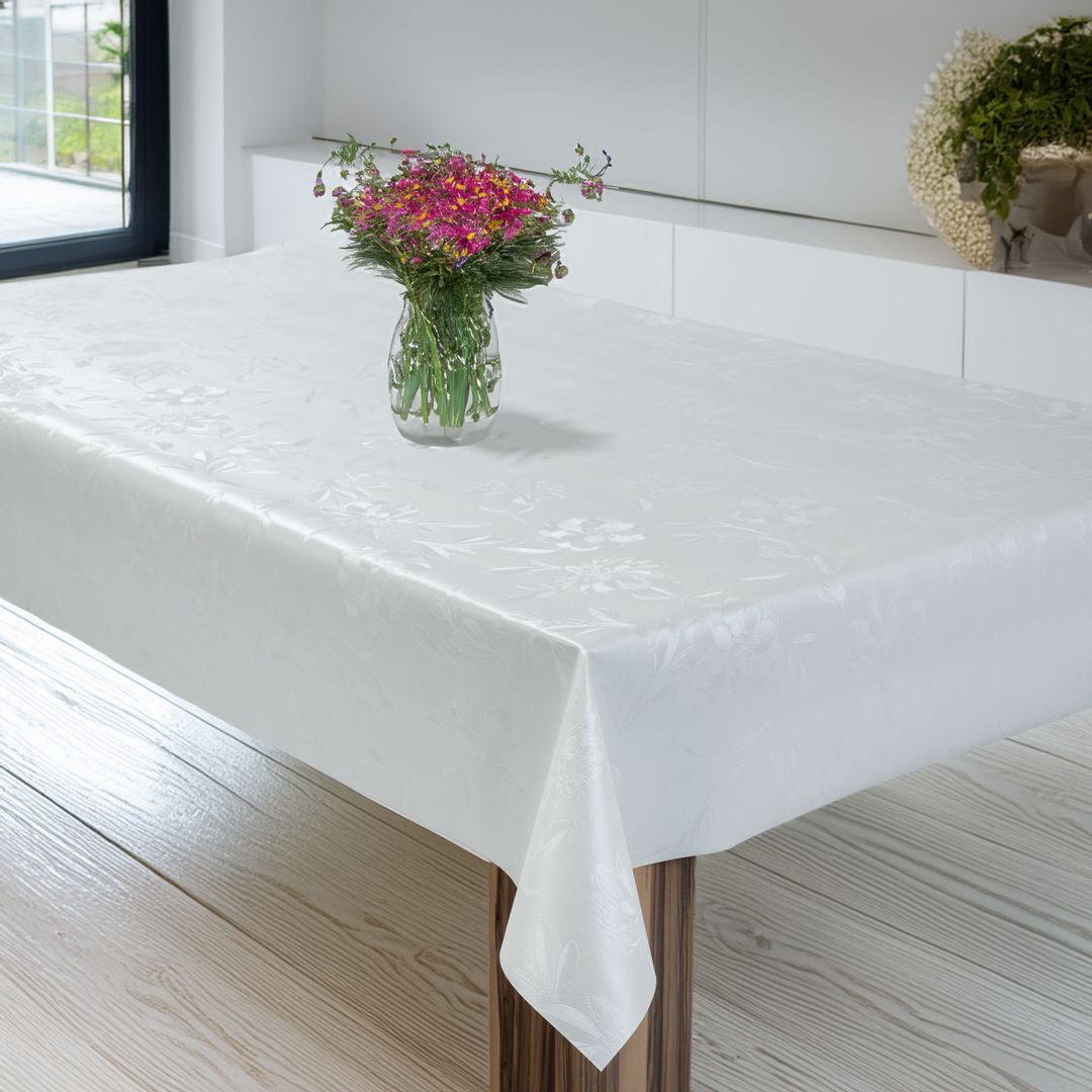 laro Tischdecke Wachstuchtischdecke Floral Classic PVC Eckig – Bild 5 von 5