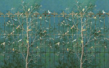Komar Fototapete Vlies Fototapete - Birdsong Breeze - Größe 400 x 250 cm, glatt, bedruckt, (Packung, 1 St)