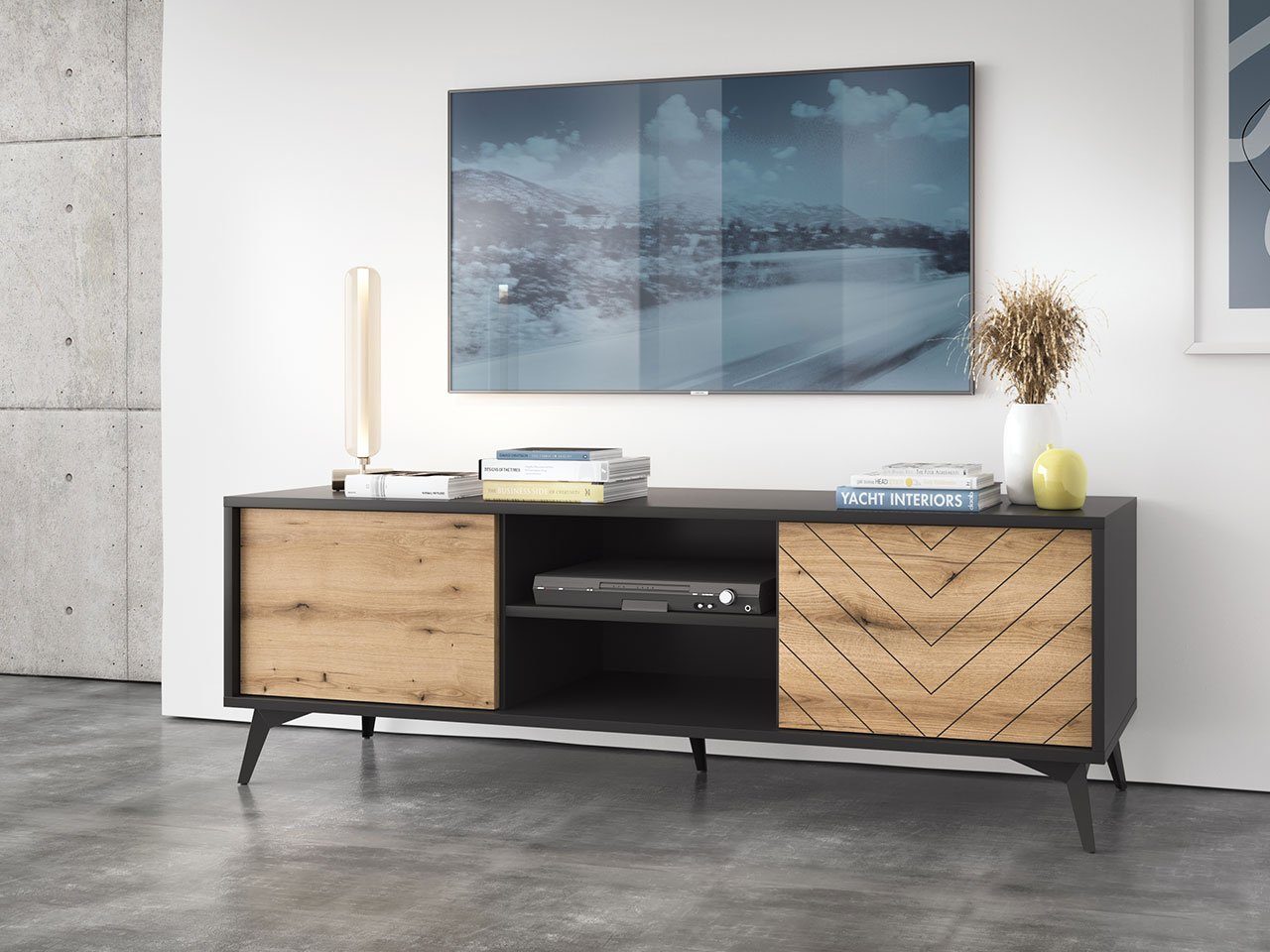 MIRJAN24 TV-Schrank Diamond RTV154 (mit 2 günstig online kaufen