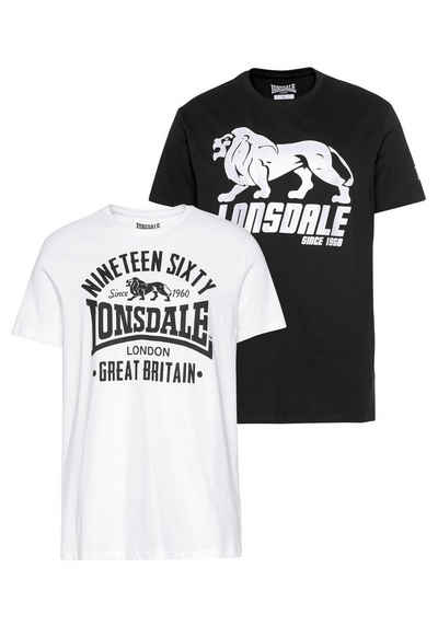 Lonsdale T-Shirt »BYLCHAN« (Packung, 2er-Pack)