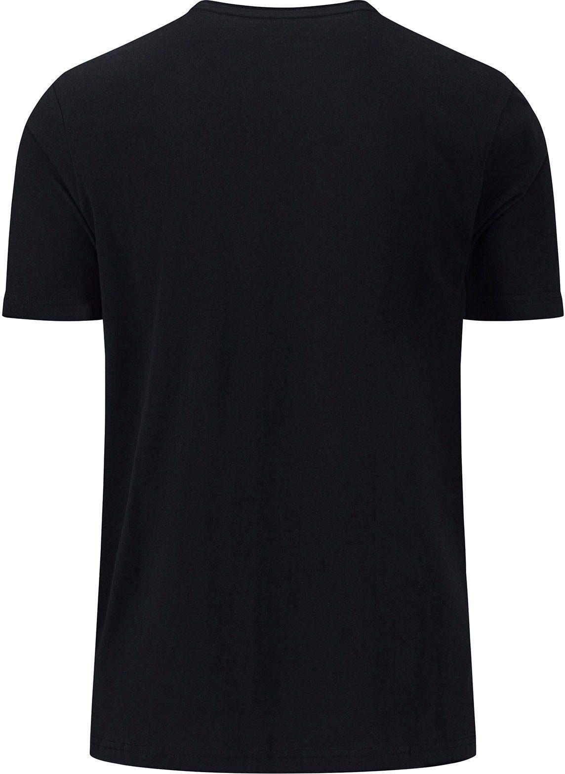 FYNCH-HATTON Basic T-Shirt T-Shirt FYNCH-HATTON (1-tlg) schwarz unifarben