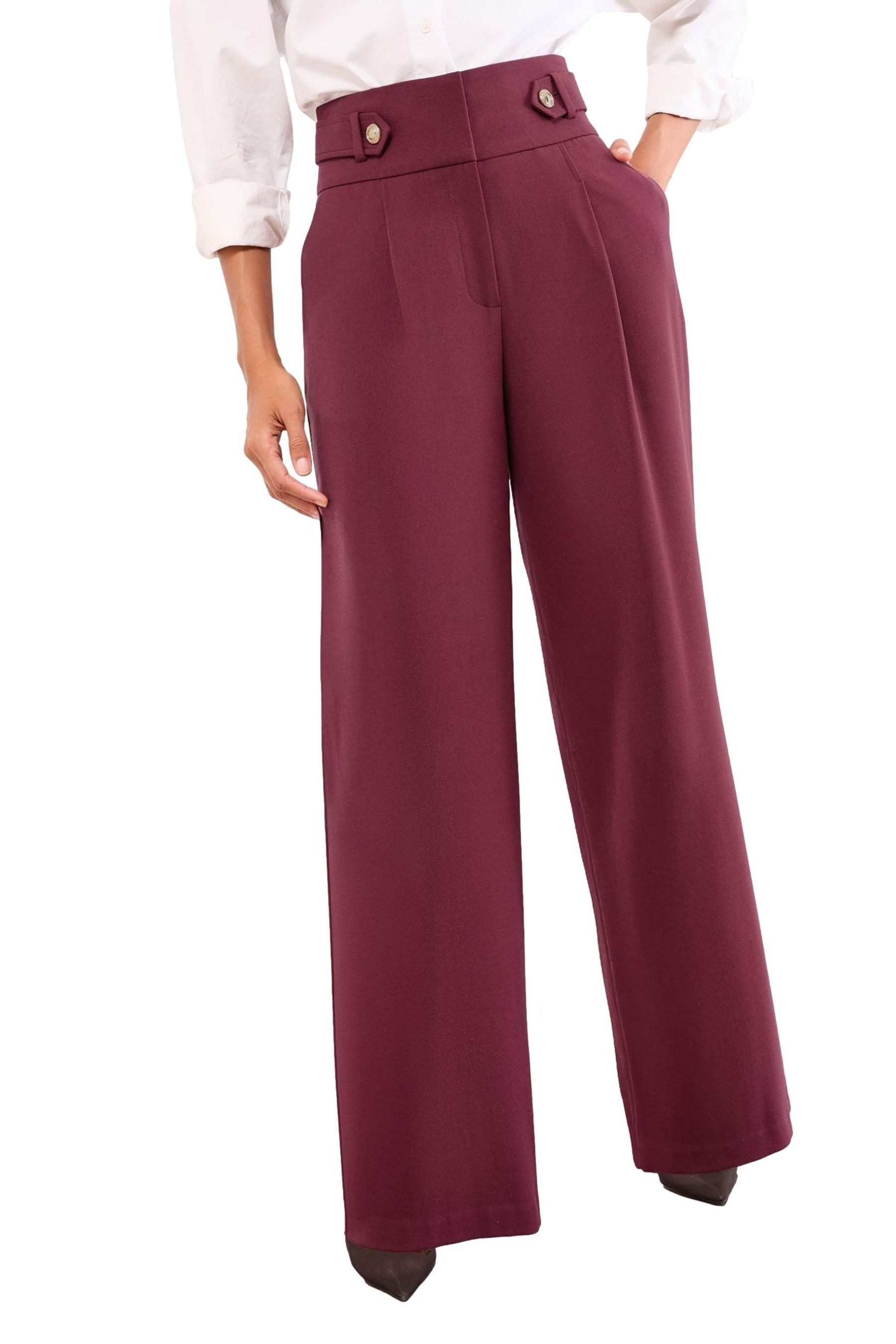 LIPSY Palazzohose Lipsy weite Hose mit breitem Bund, Regular (1-tlg) günstig online kaufen
