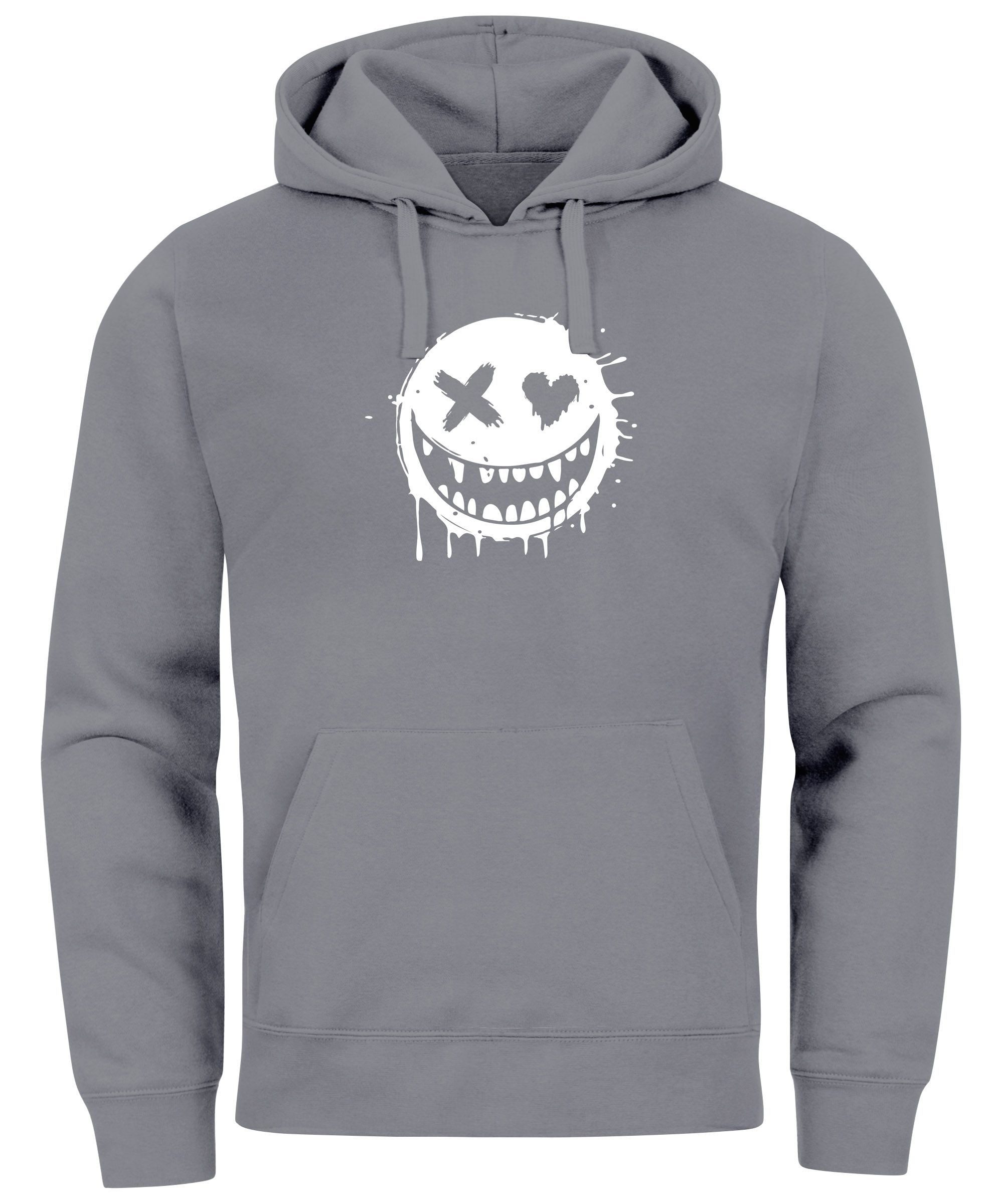 Neverless Hoodie Hoodie Herren Print Aufdruck günstig online kaufen