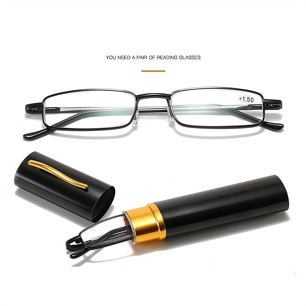 PACIEA Lesebrille Damen Herren Anti Blaulicht Ultraleicht Rechteckig Schmal