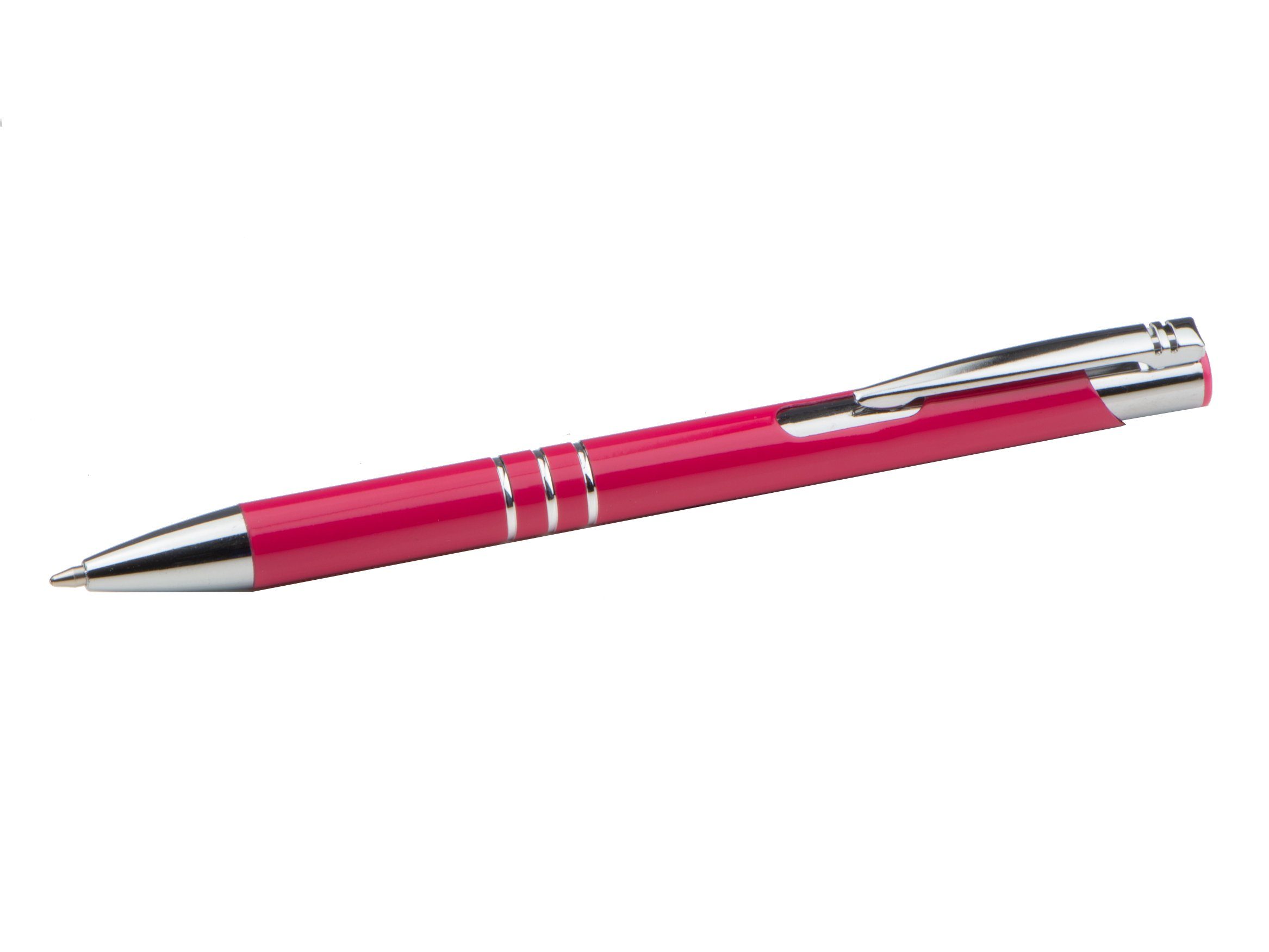 Livepac Office Kugelschreiber Kugelschreiber aus Metall / Farbe: fuchsienrot