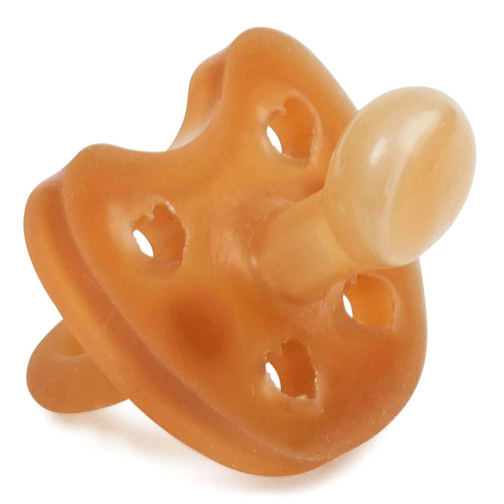 GRÜNSPECHT Neugeborenen-Geschenkset Bio-Schnuller Naturkautschuk 0-6m