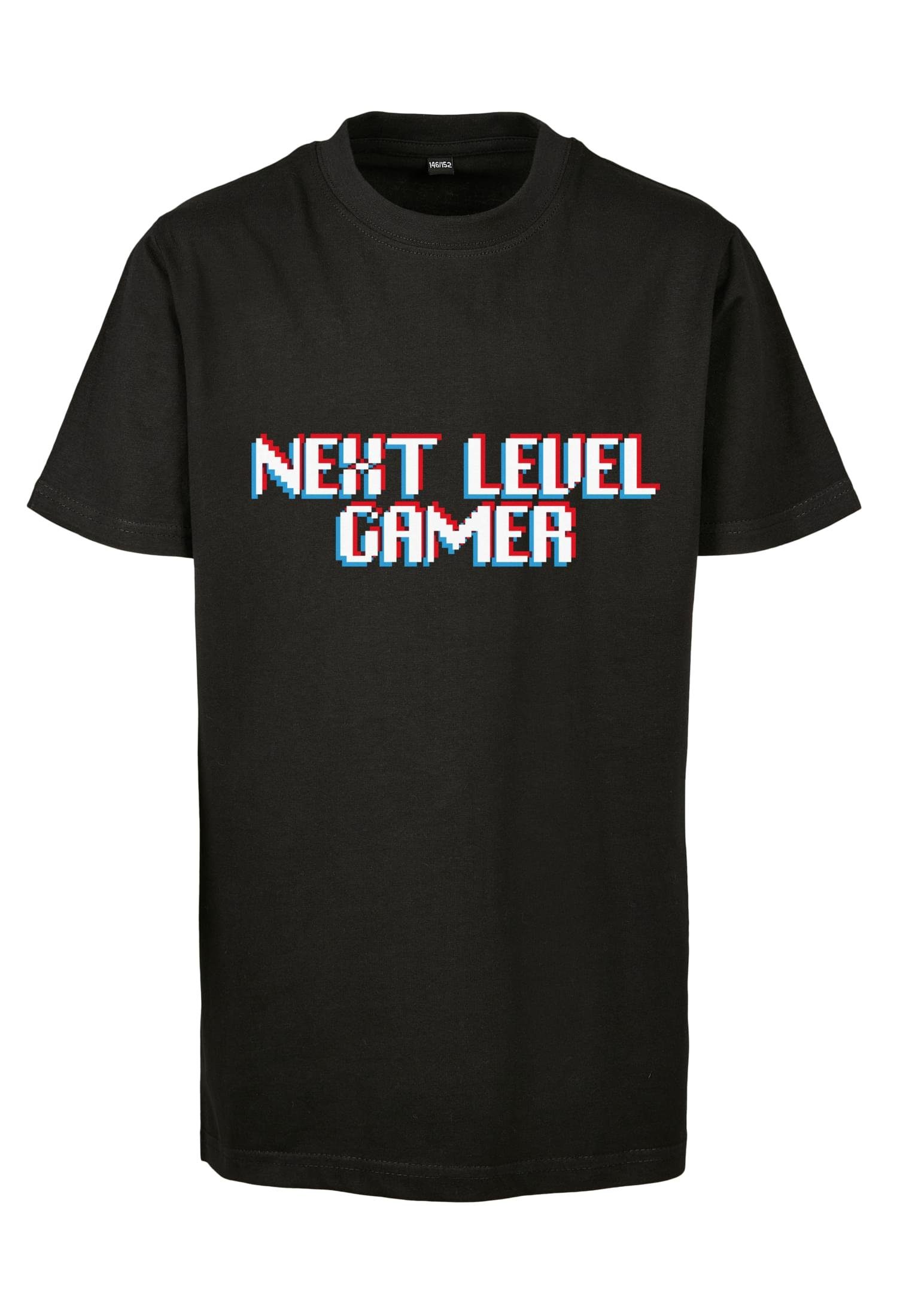 Next (1-tlg) Tee MisterTee Gamer Kinder Level Kurzarmshirt Kids