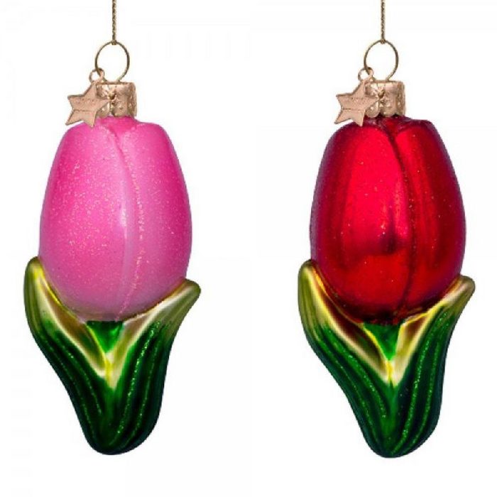 Vondels Christbaumschmuck Ornament Tulpen Set (2-teilig)