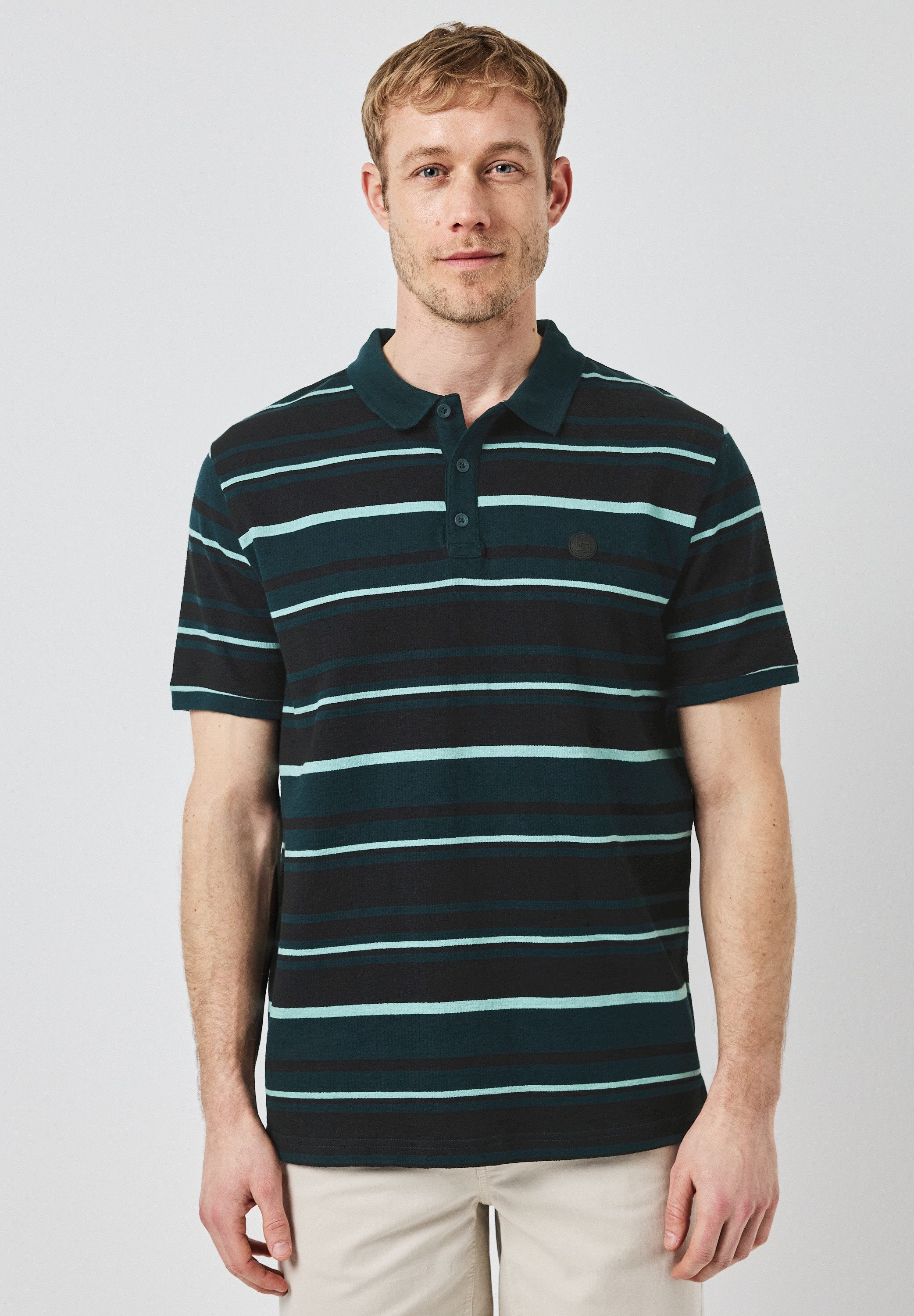 STREET ONE MEN Poloshirt aus reiner günstig online kaufen