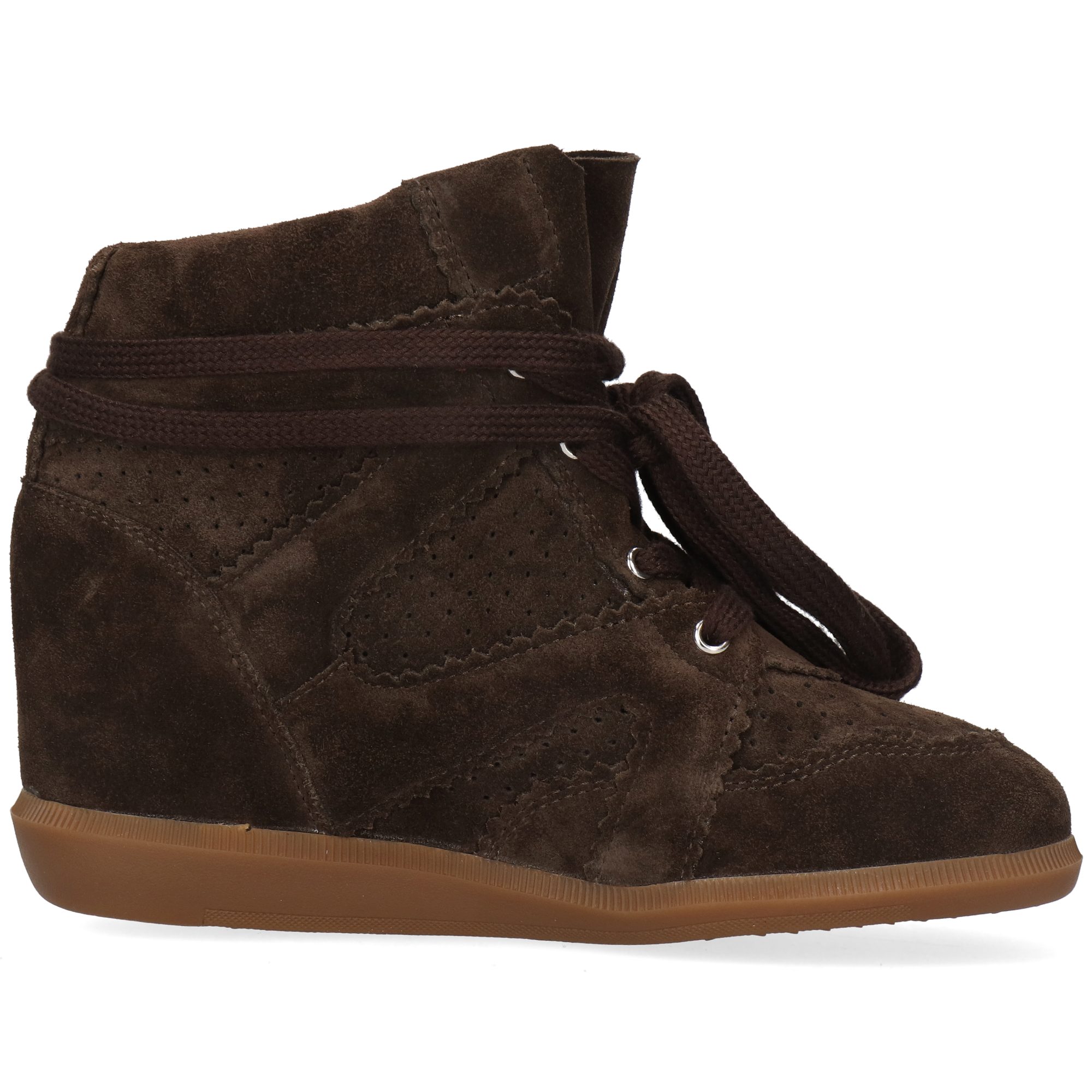 Melvin & Hamilton Lou 1 Leder-Sneakers für Damen Sneaker Keilabsatz, Echtes Leder, Herausnehmbare Innensohle
