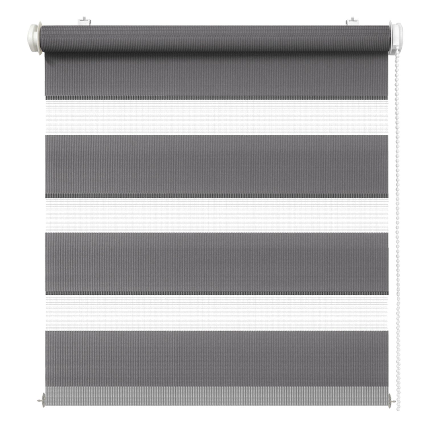 Doppelrollo ARD Rollo ohne Bohren, Rikmani, Klemm- oder Schraubmontage, Moderne Optik, Klemm- oder Schraubmontage, Sicht- und Sonnenschutz