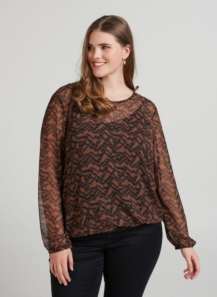 Zizzi Chiffonbluse Zizzi Chiffonbluse
