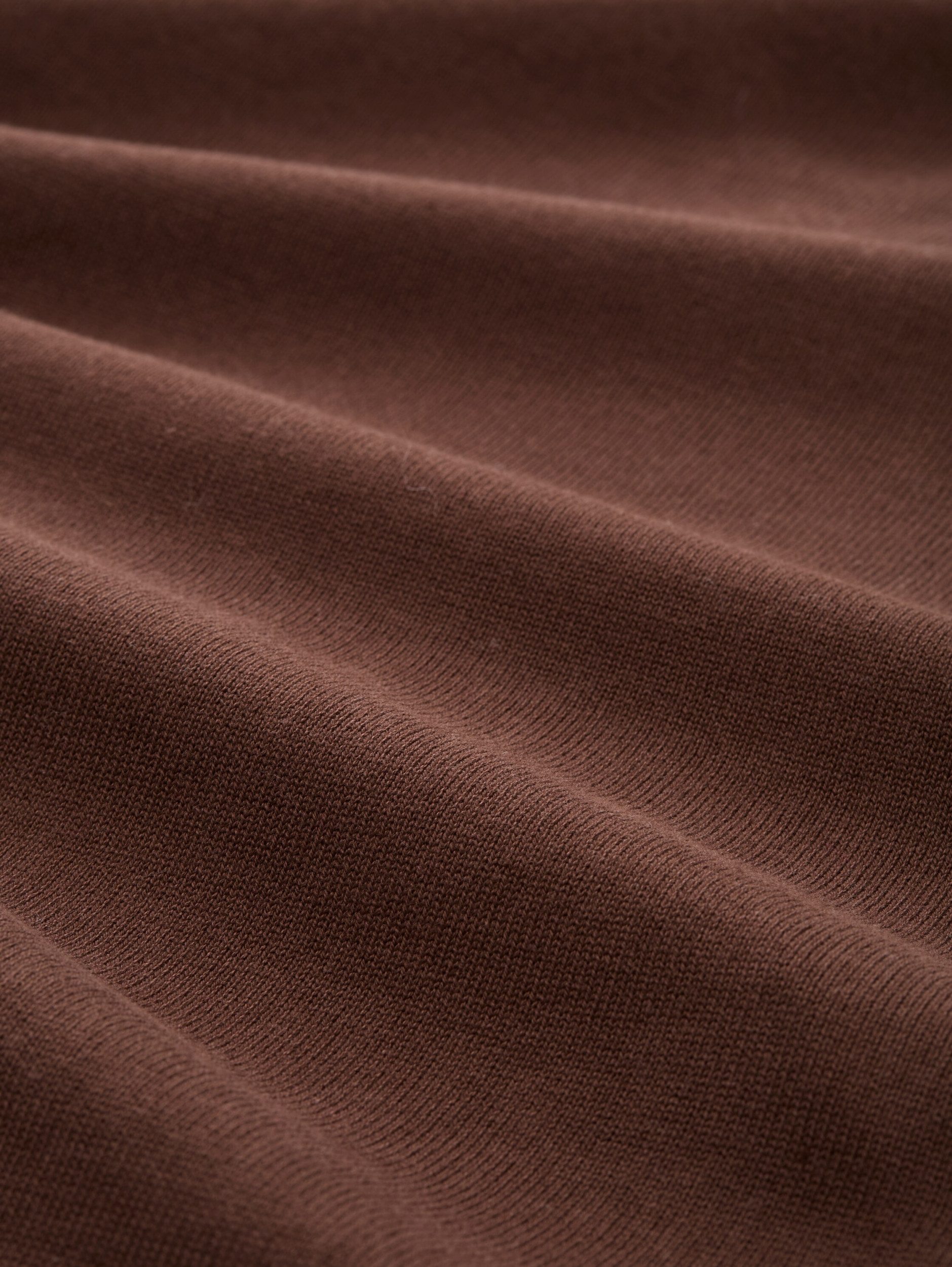 TOM TAILOR Strandpullover sweater basic v-neck dark pecan brown günstig online kaufen