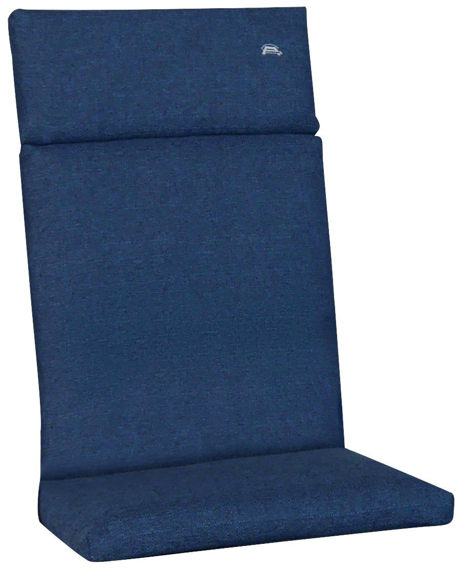 Angerer Freizeitmöbel Sesselauflage (B/T): Smart, 47x112 cm blau ca