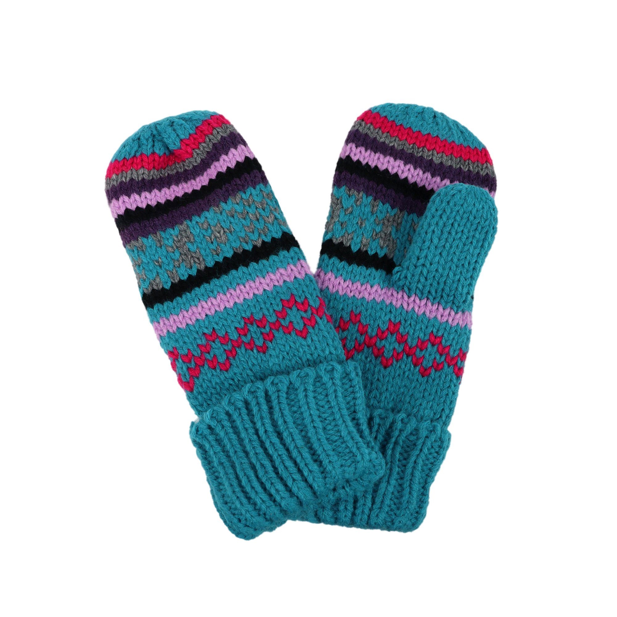 ZEBRO Варежки Strickfäustling