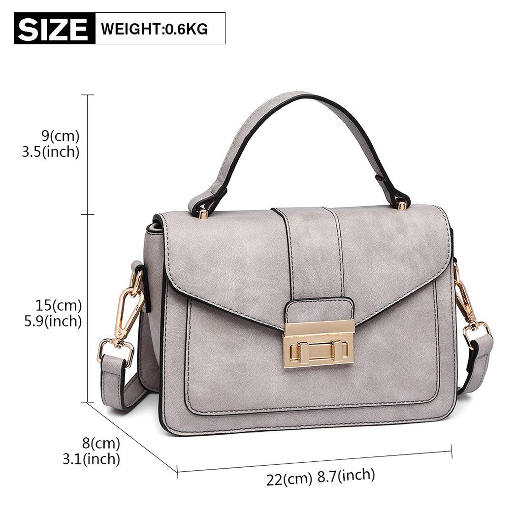 Miss Lulu Henkeltasche Damen Handtasche Klein, Elegante Schultertasche aus günstig online kaufen