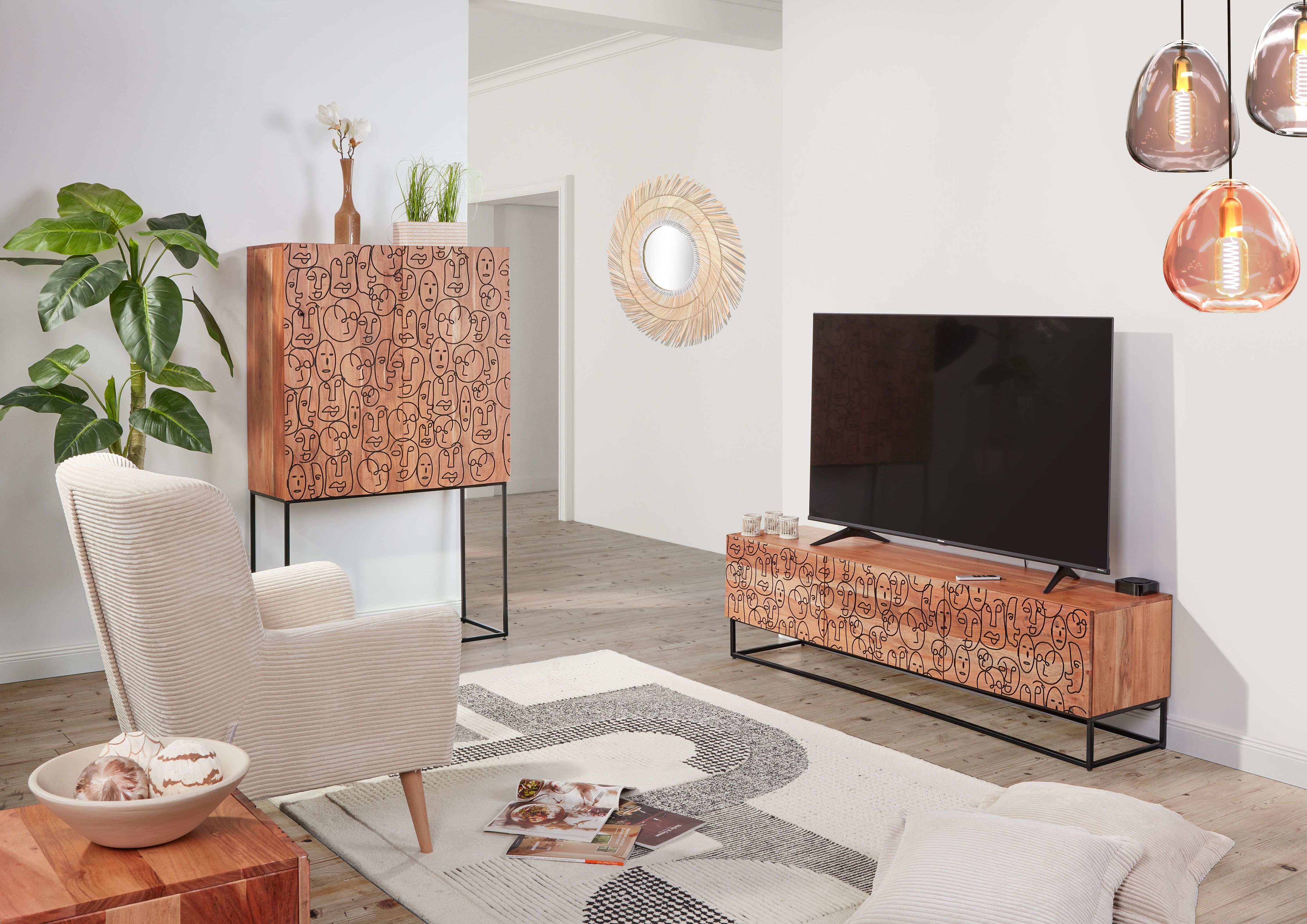 Gutmann Factory Highboard, Stauraumschrank, Breite 90 cm