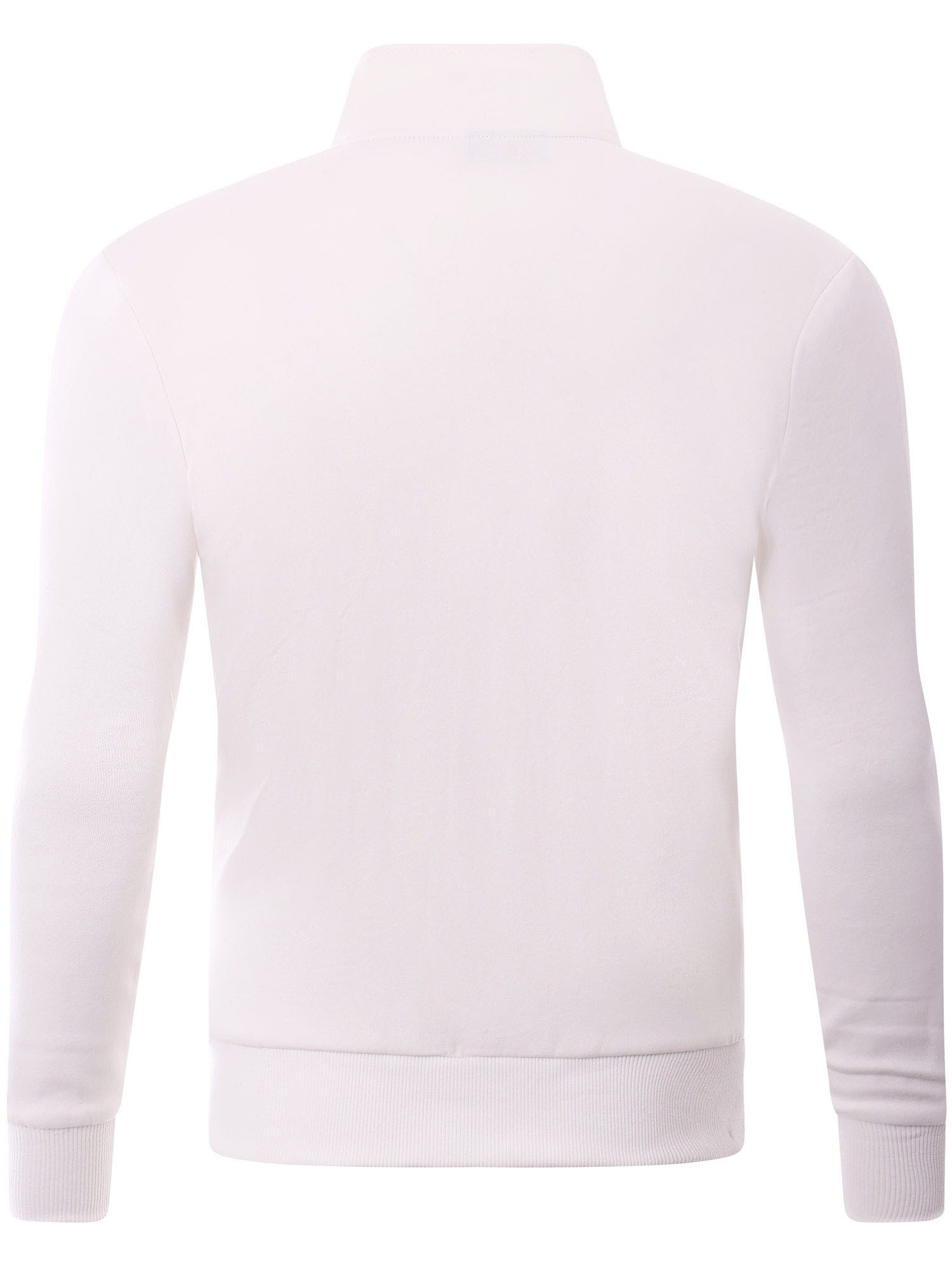 Reslad Sweatshirt Reslad Pullover Herren Troyer RS-1025 (1-tlg) Winter Pullover Pulli Sweater Sweatjacke
