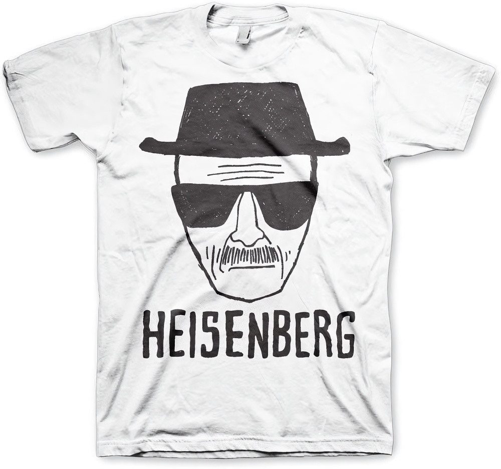 Breaking Bad T-Shirt Heisenberg Sketch Big Tall T-Shirt