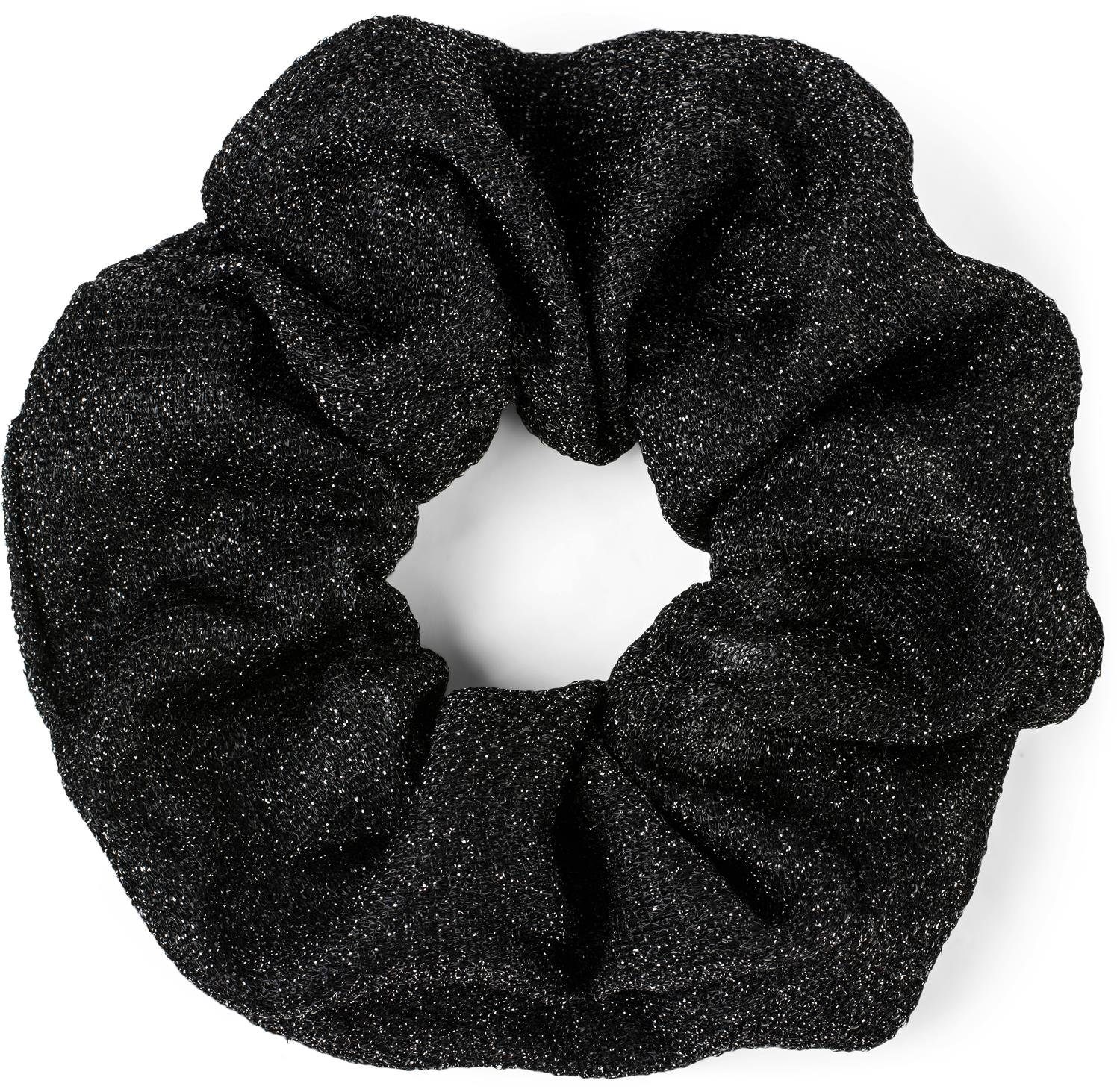 styleBREAKER Haargummi, 1-tlg., Glitzer Scrunchie Haargummi