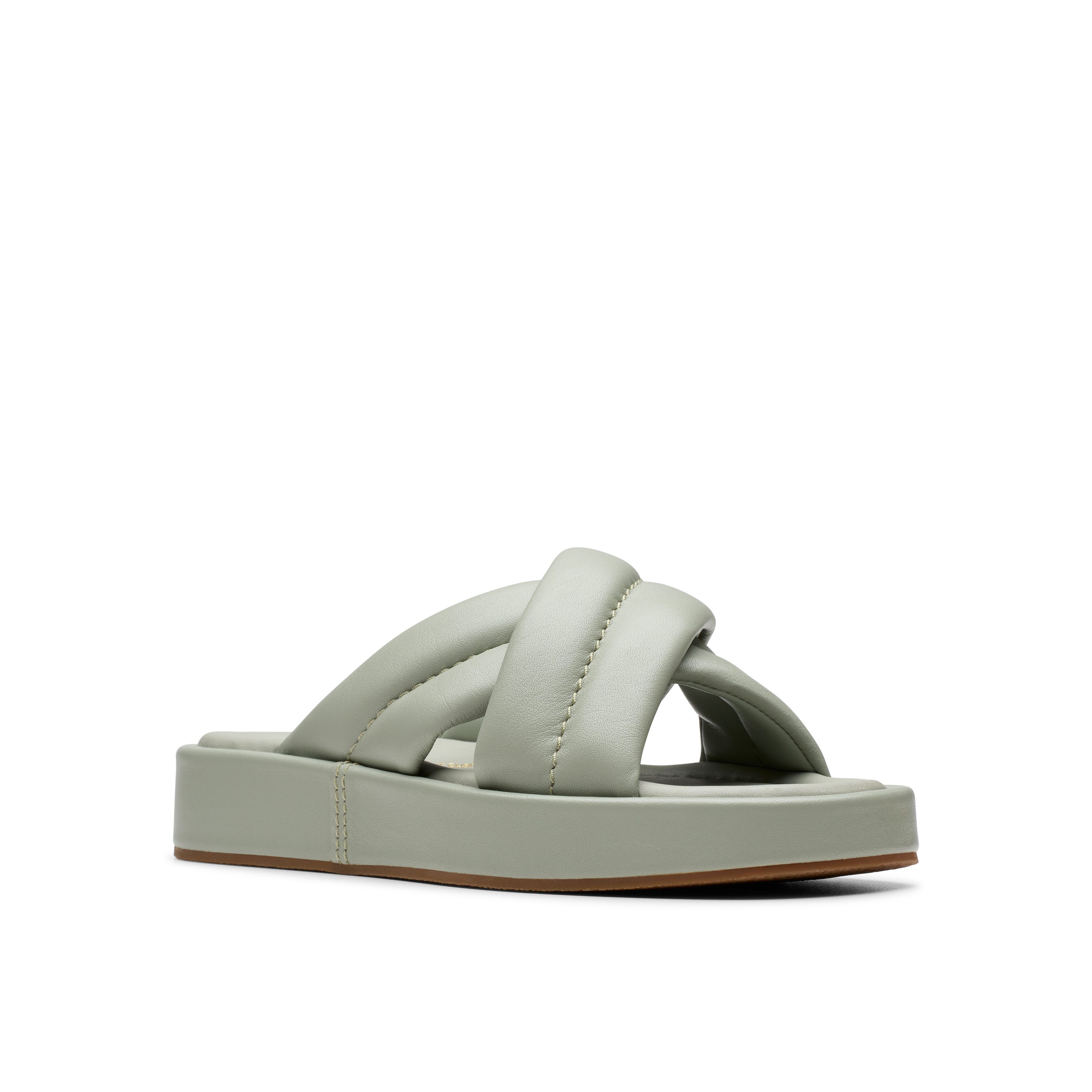 Clarks Alda Glide Hausschuh, Slides, Schlappen mit gepolsterter Bandage