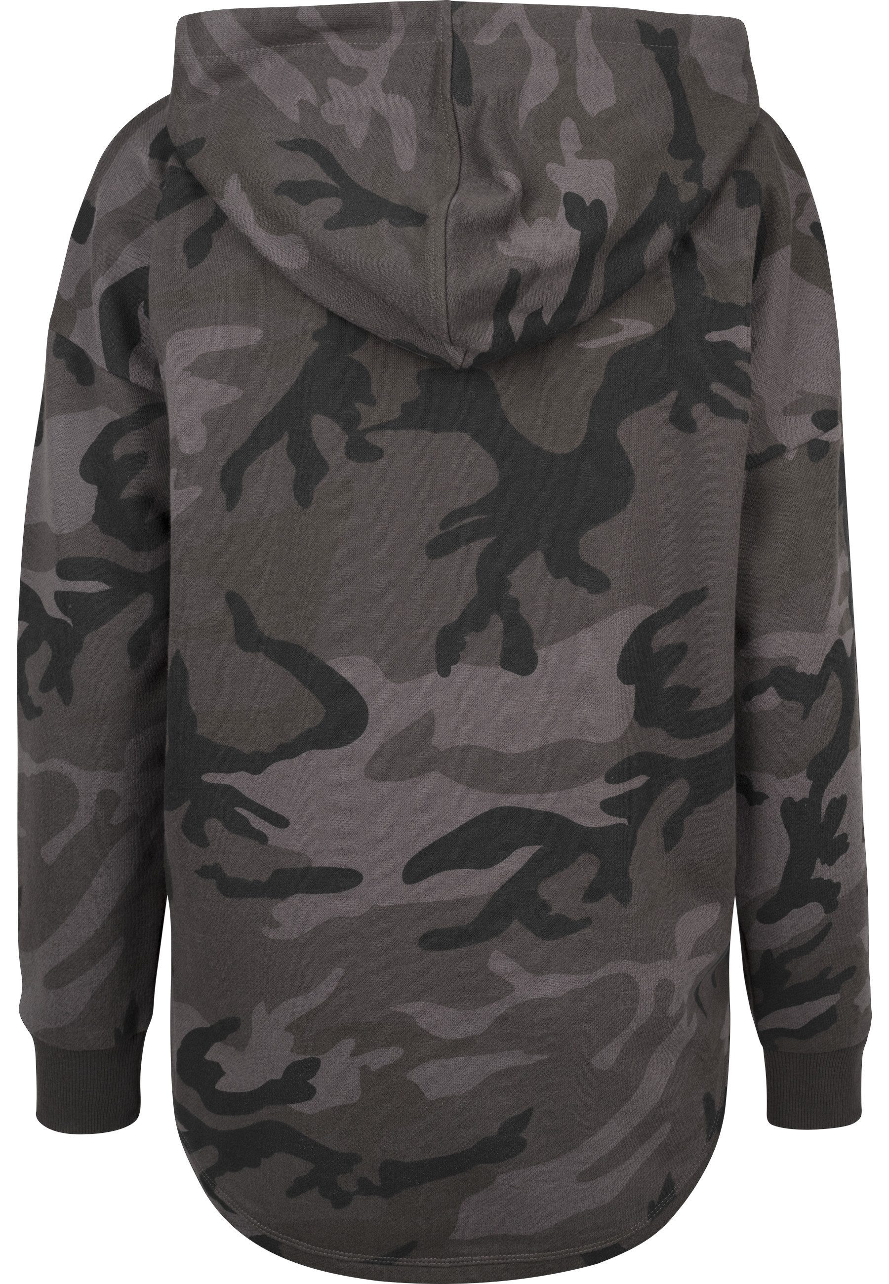 URBAN CLASSICS Rundhalspullover Urban Classics Damen Ladies Oversized Camo Hoody (1-tlg)