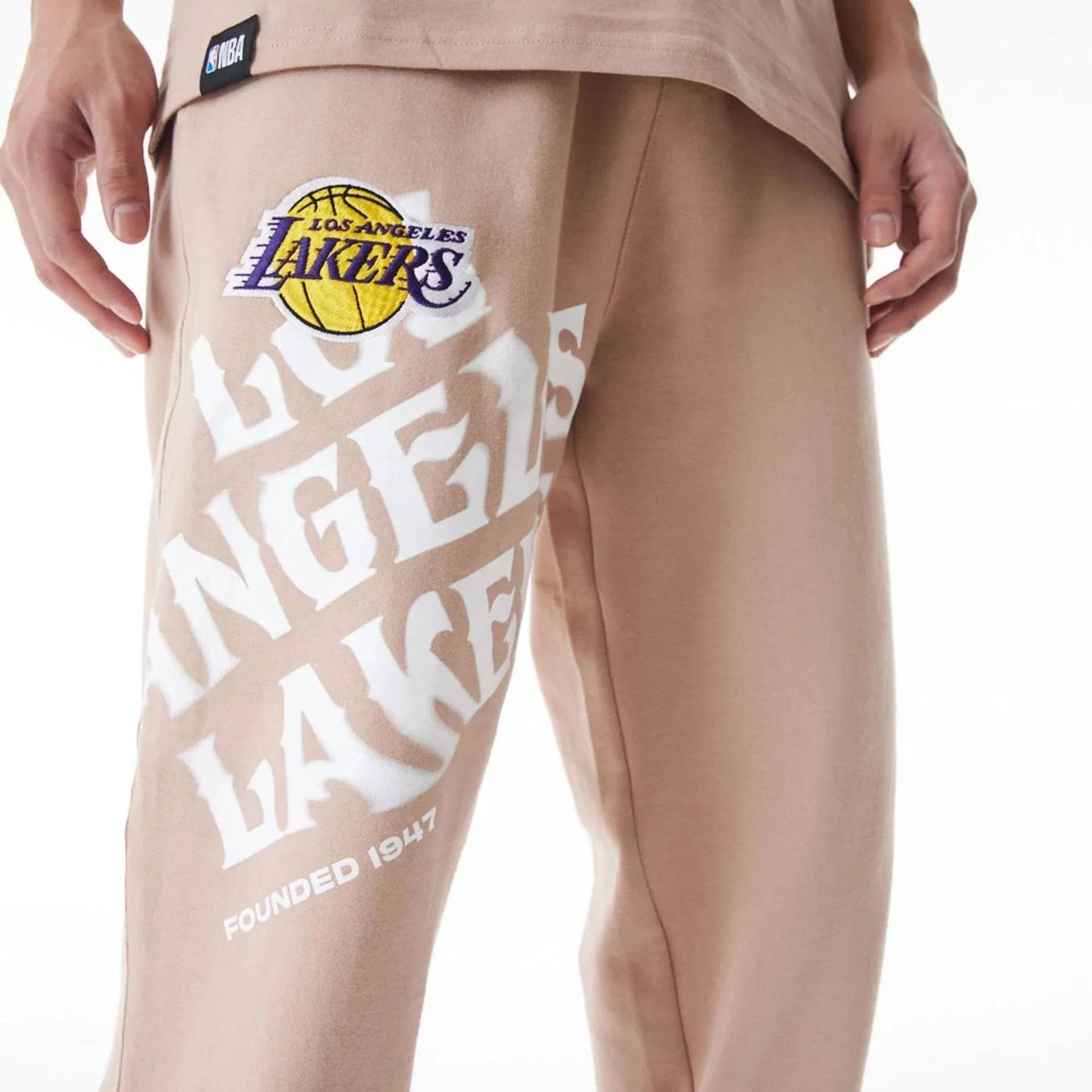 New Era Jogginghose Hose New Era NBA Los Angeles Lakers