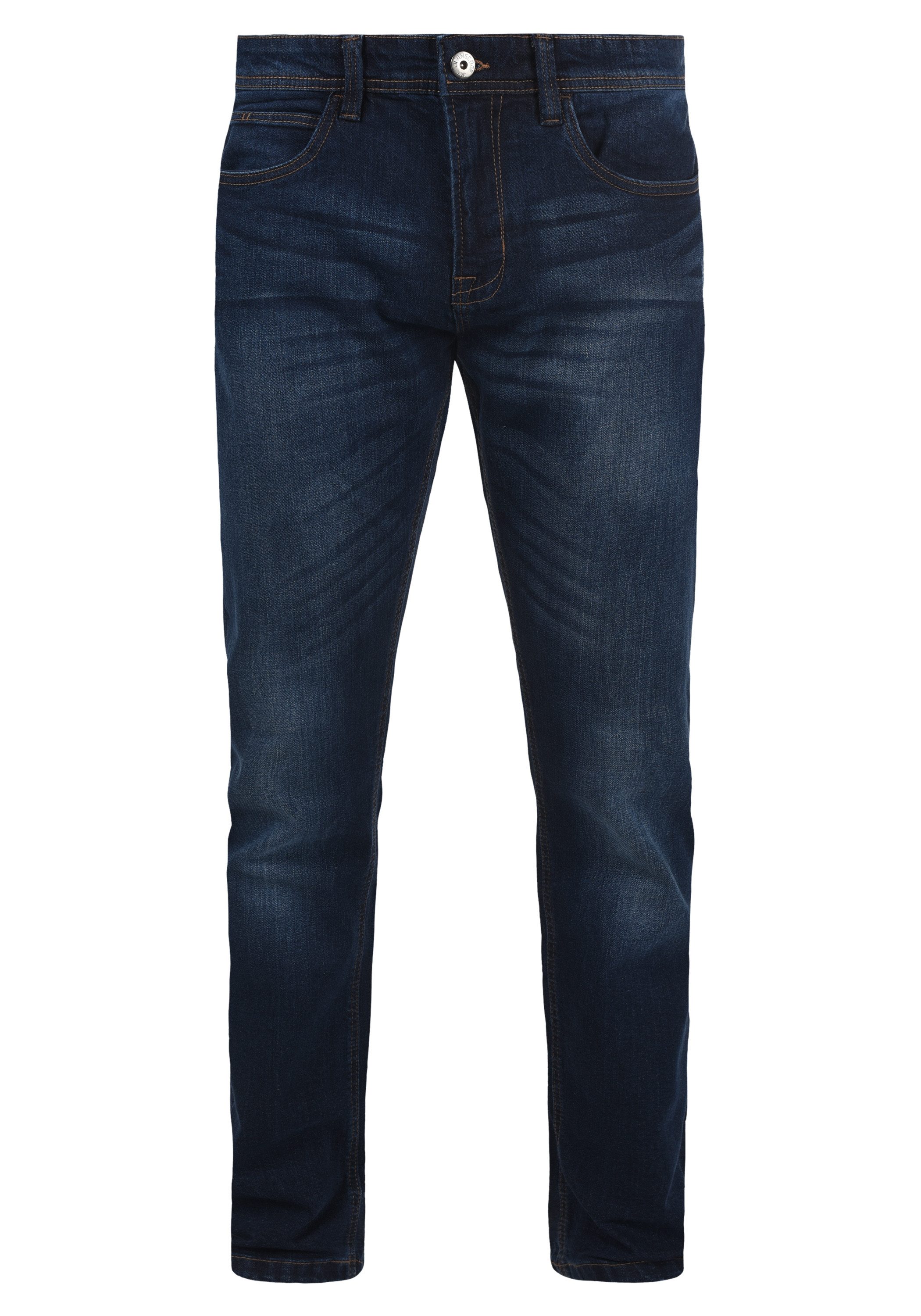 Indicode 5-Pocket-Jeans IDQuebec 5-Pocket-Jeans mit Washed-Effekt