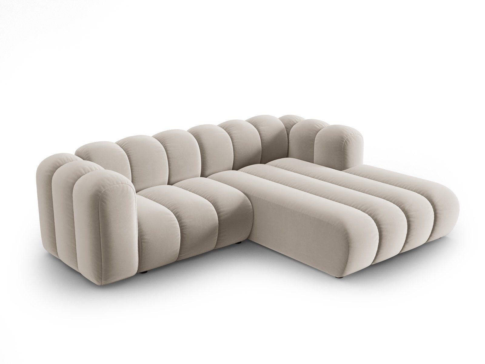 Micadoni Ecksofa Lupine, modular 3-Sitzer günstig online kaufen