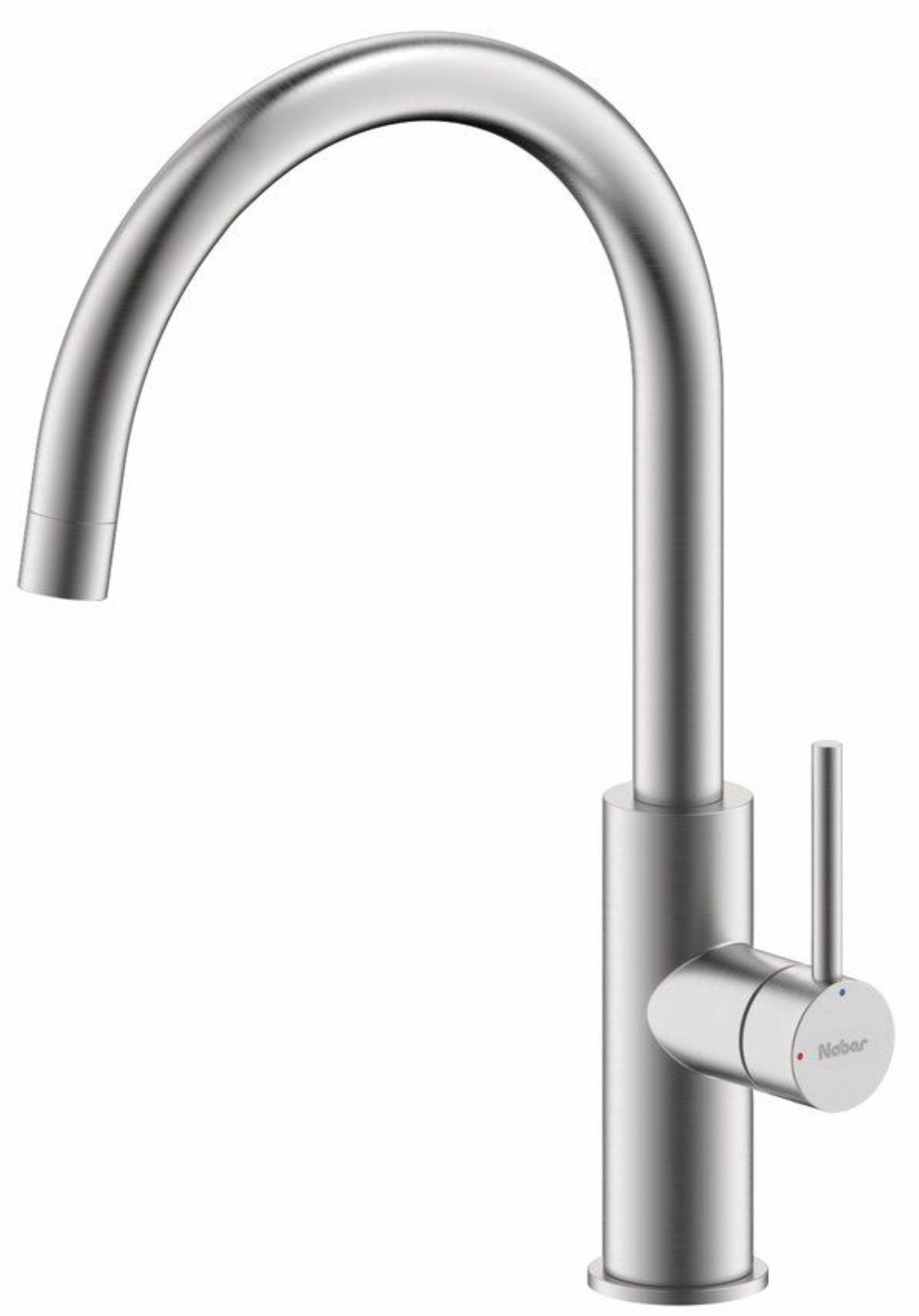 Naber Küchenarmatur Einhebelmischer Servizio Namor 5 Edelstahl, Hochdruck 5025009