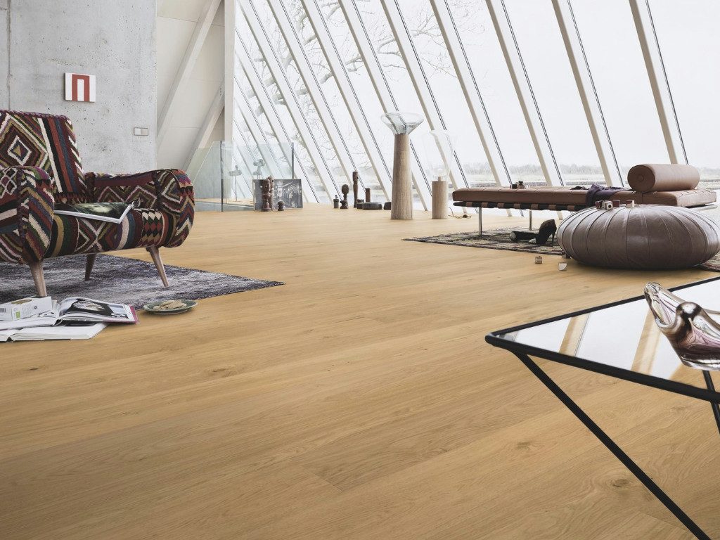 meister Parkett Holzboden Natureflex HD 100 Eiche lebhaft creme 20015 Landhausdiele, 6 St.