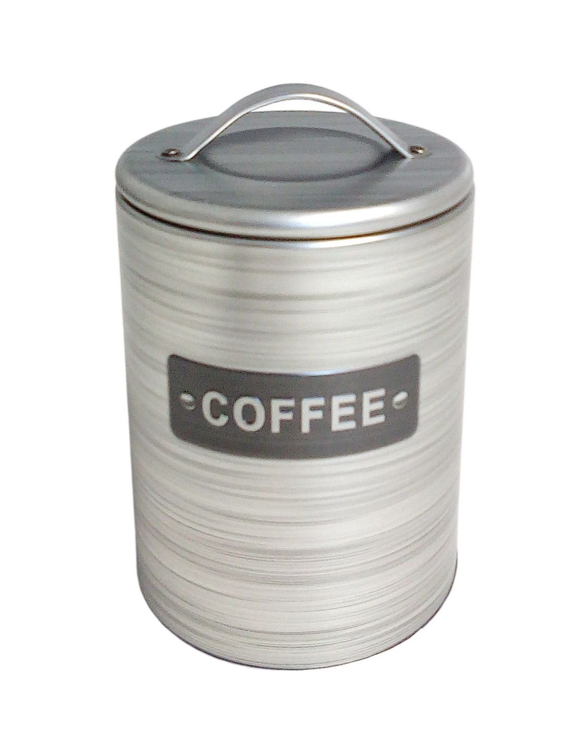 BURI Vorratsdose Metall Kaffeedose Kaffeebox Kaffeebehälter Kaffeespender  Kaffeebüchse, Metall