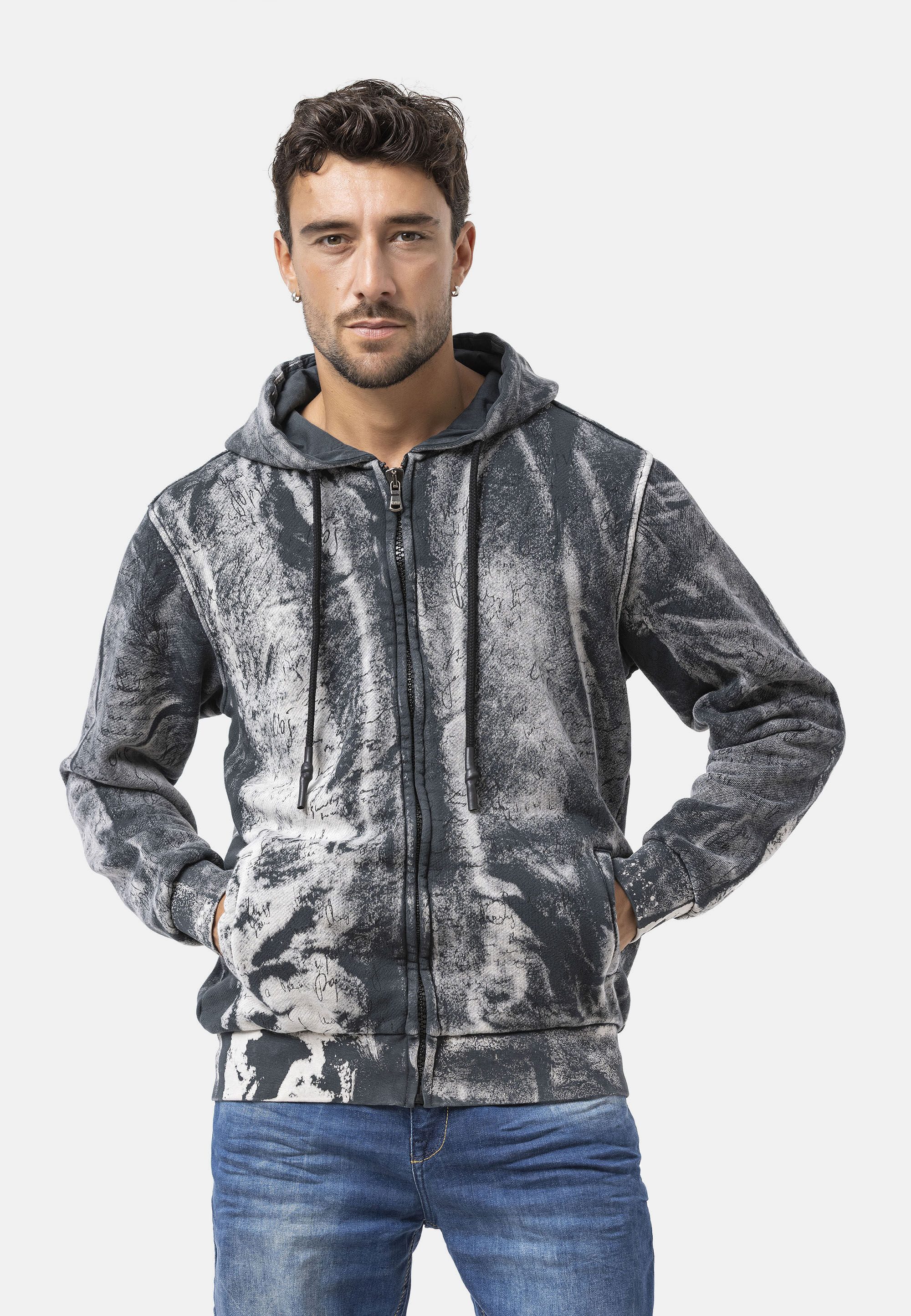 Cipo & Baxx Sweatjacke Sweatjacke (1-tlg) mit Kaputze günstig online kaufen