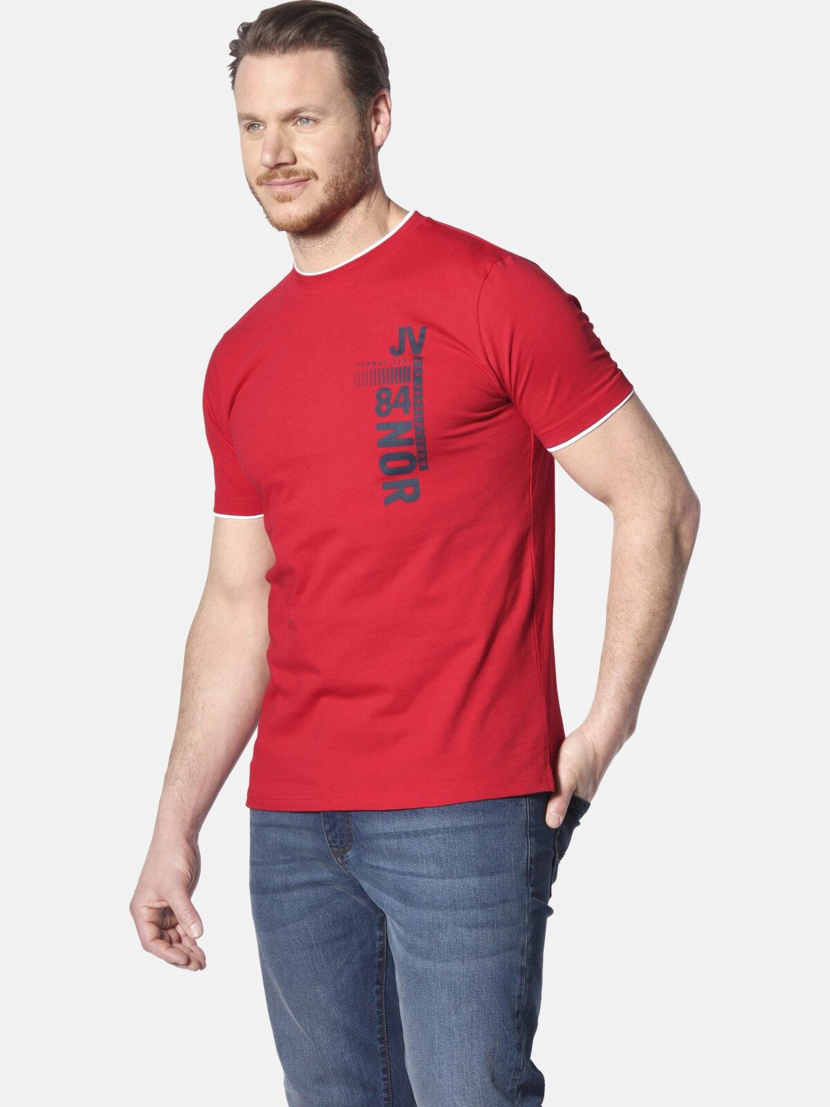 Jan Vanderstorm T-Shirt FLEMMING mit nordischem günstig online kaufen