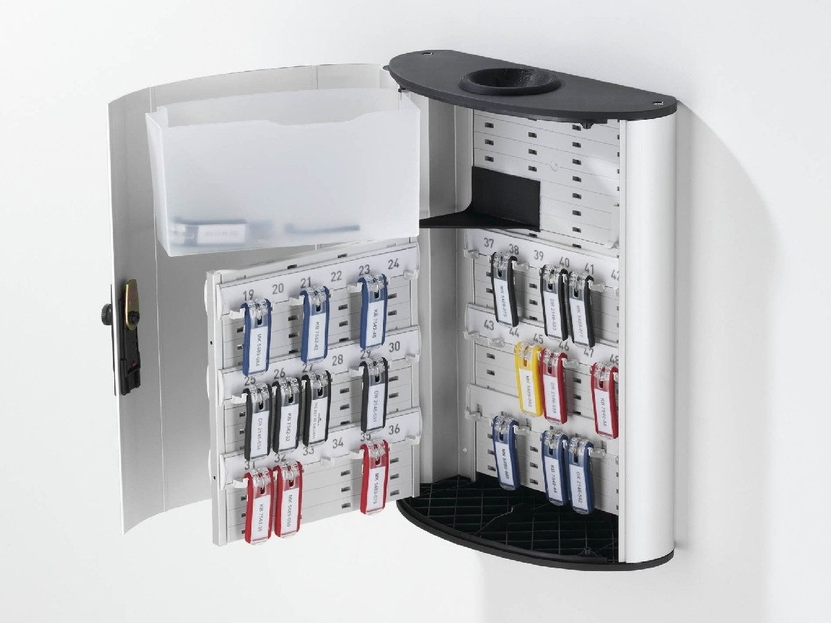 Schlüsselkasten Schlüsselkasten Key Box plus 314x427x125mm silber