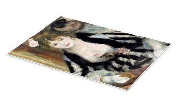 Posterlounge Poster Pierre-Auguste Renoir, Loge im Theater, Malerei