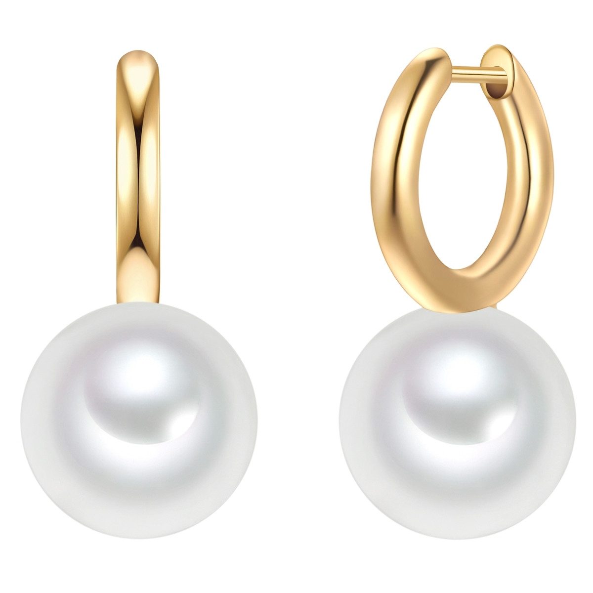 Yokoamii Paar Creolen gelbgold günstig online kaufen