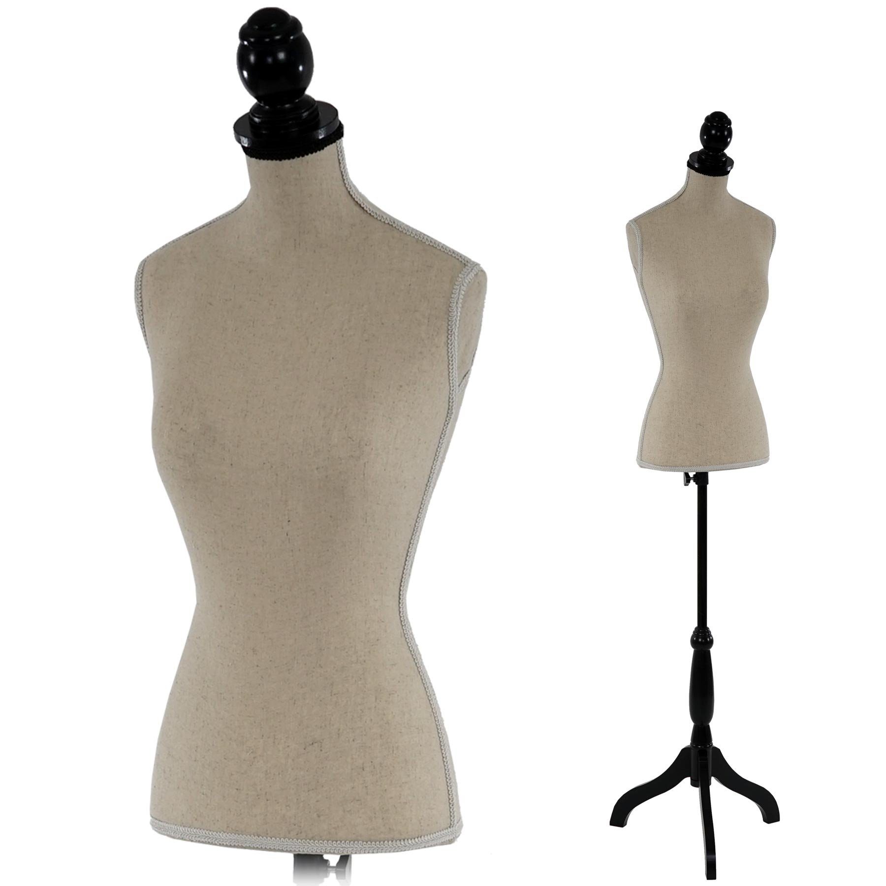 MCW Schneiderpuppe T221, Höhenverstellbar, Torso weiblich