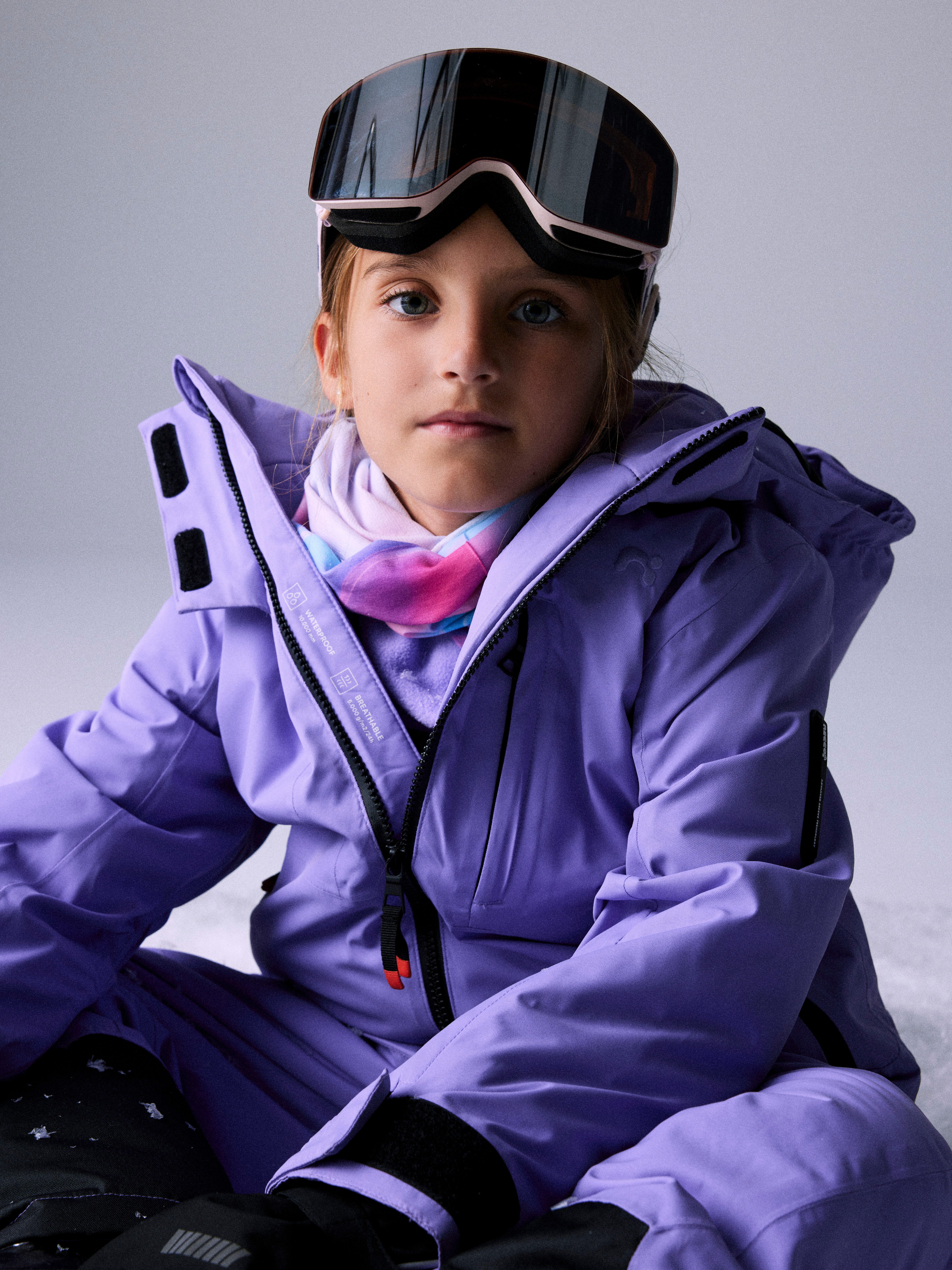 Name It Skijacke NKNSLOPE10 JACKET SKI EDITION FO NOOS Skipasstasche, Recco-Reflektor, winddicht, wasserdicht