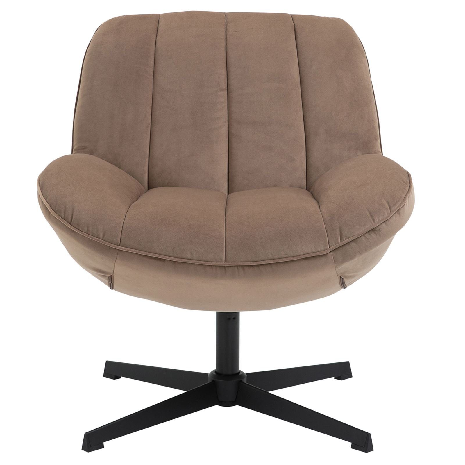 CARO-Möbel Sessel TINOS, Loungesessel drehbarer Polstersessel günstig online kaufen