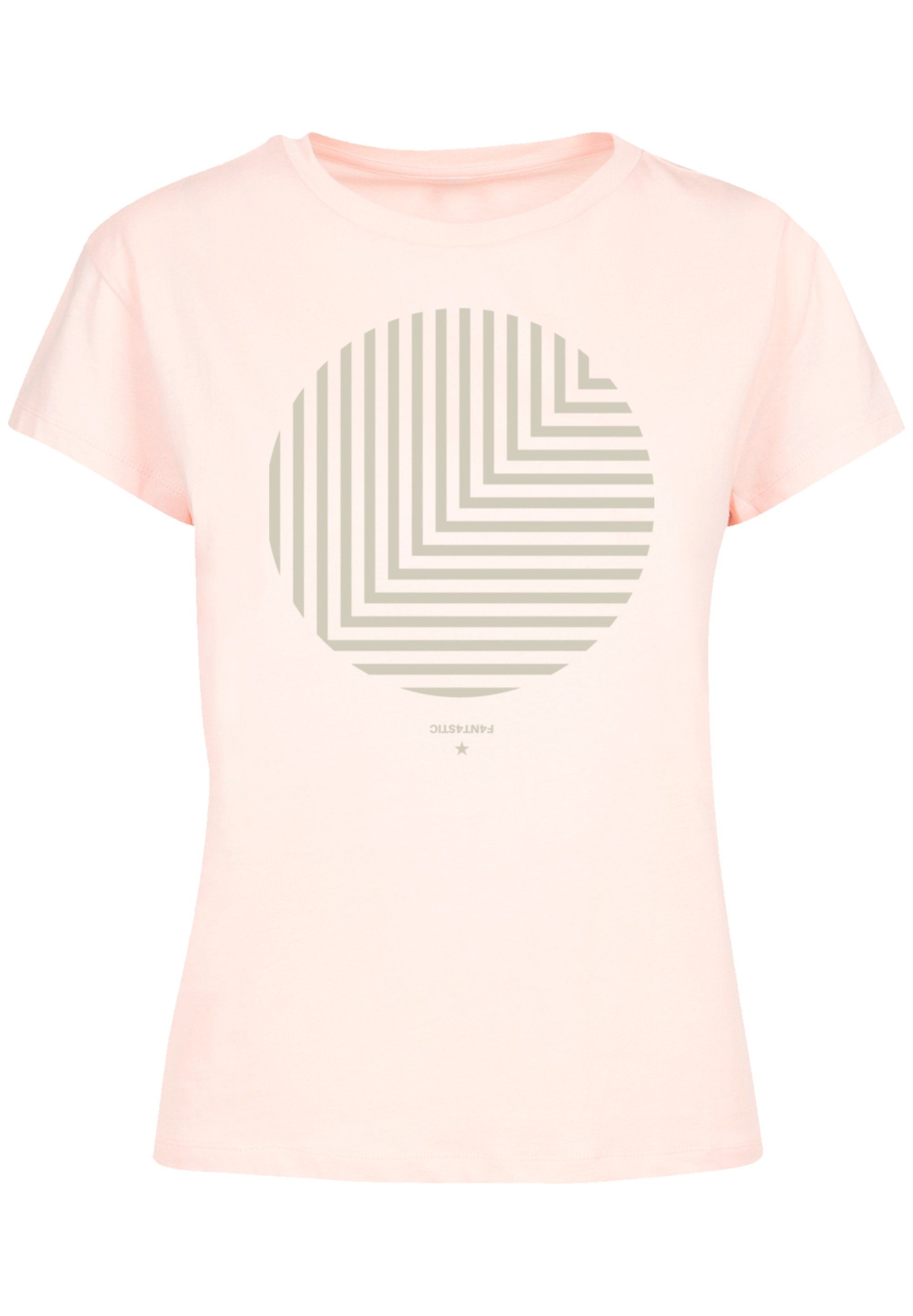 F4NT4STIC T-Shirt Geometrics eine Print, Größe bitte Fällt weit bestellen kleiner aus