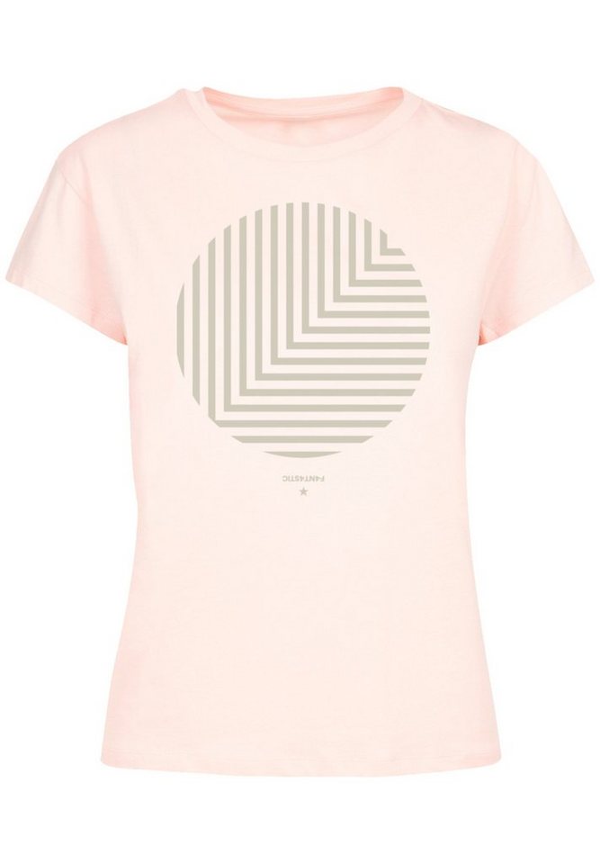 F4NT4STIC T-Shirt Geometrics Print, Fällt weit aus, bitte eine Größe  kleiner bestellen