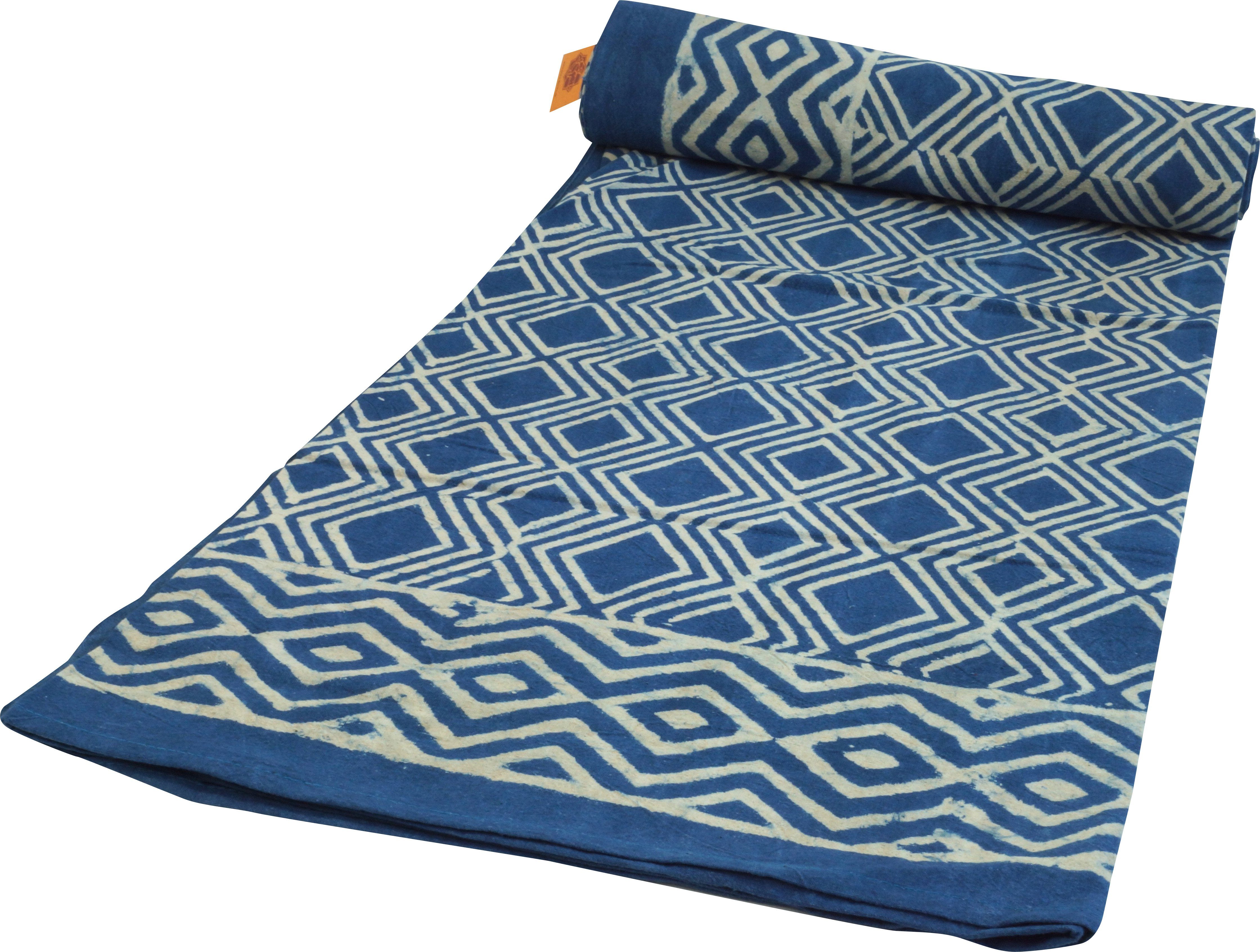 Guru-Shop Tagesdecke Blockdruck Tagesdecke, Bett & günstig online kaufen