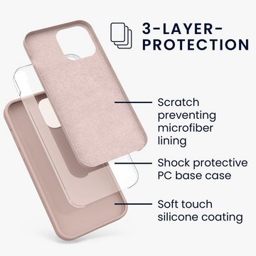 kwmobile Handyhülle Hülle für Apple iPhone 13 Pro Max, Hülle Silikon gummiert - Handyhülle - Handy Case Cover