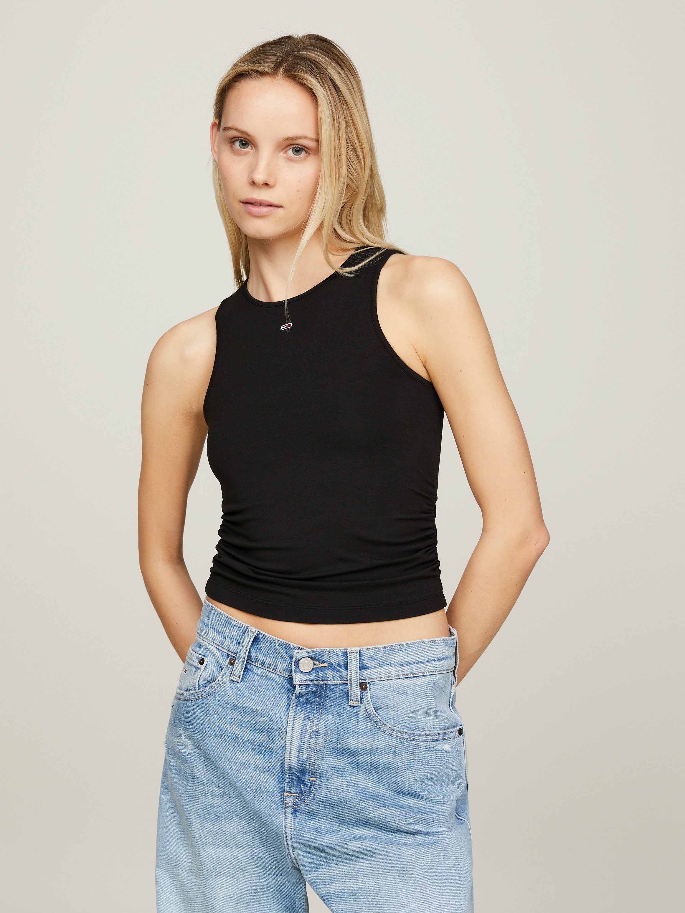 Tommy Jeans Tanktop TJW SLIM GATHERING günstig online kaufen