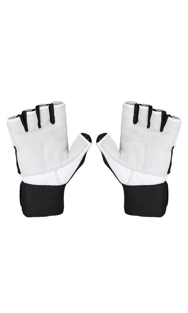 HMS Trainingshandschuhe Fitness Handschuhe RST04 weiss/schwarz günstig online kaufen