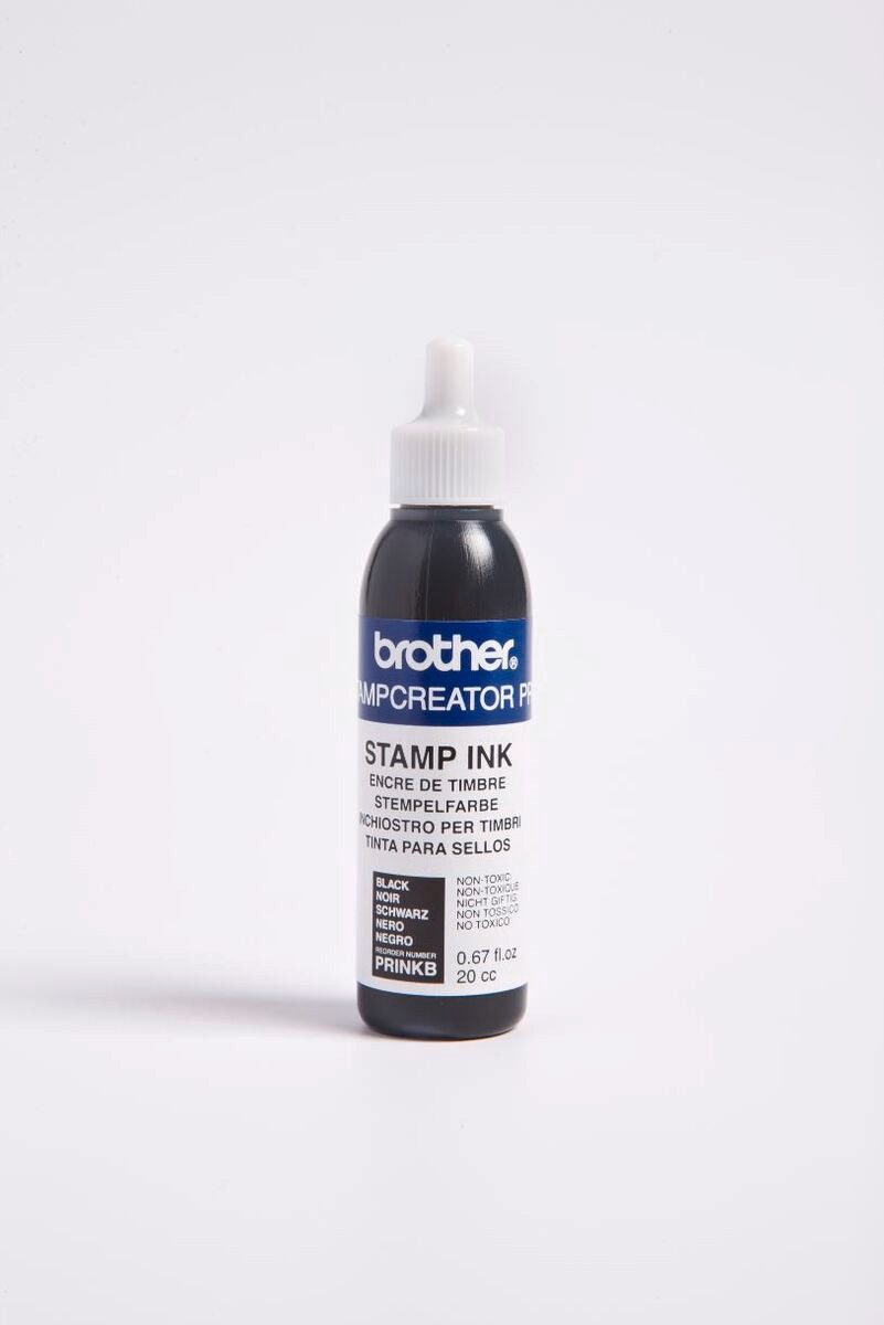 Brother PR-INK B Nachfüllfarbe schwarz (20ml) Tintenpatrone
