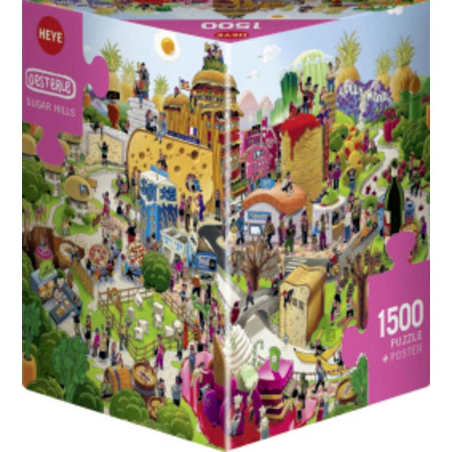 HEYE Puzzle Sugar Hills, 1500 Puzzleteile