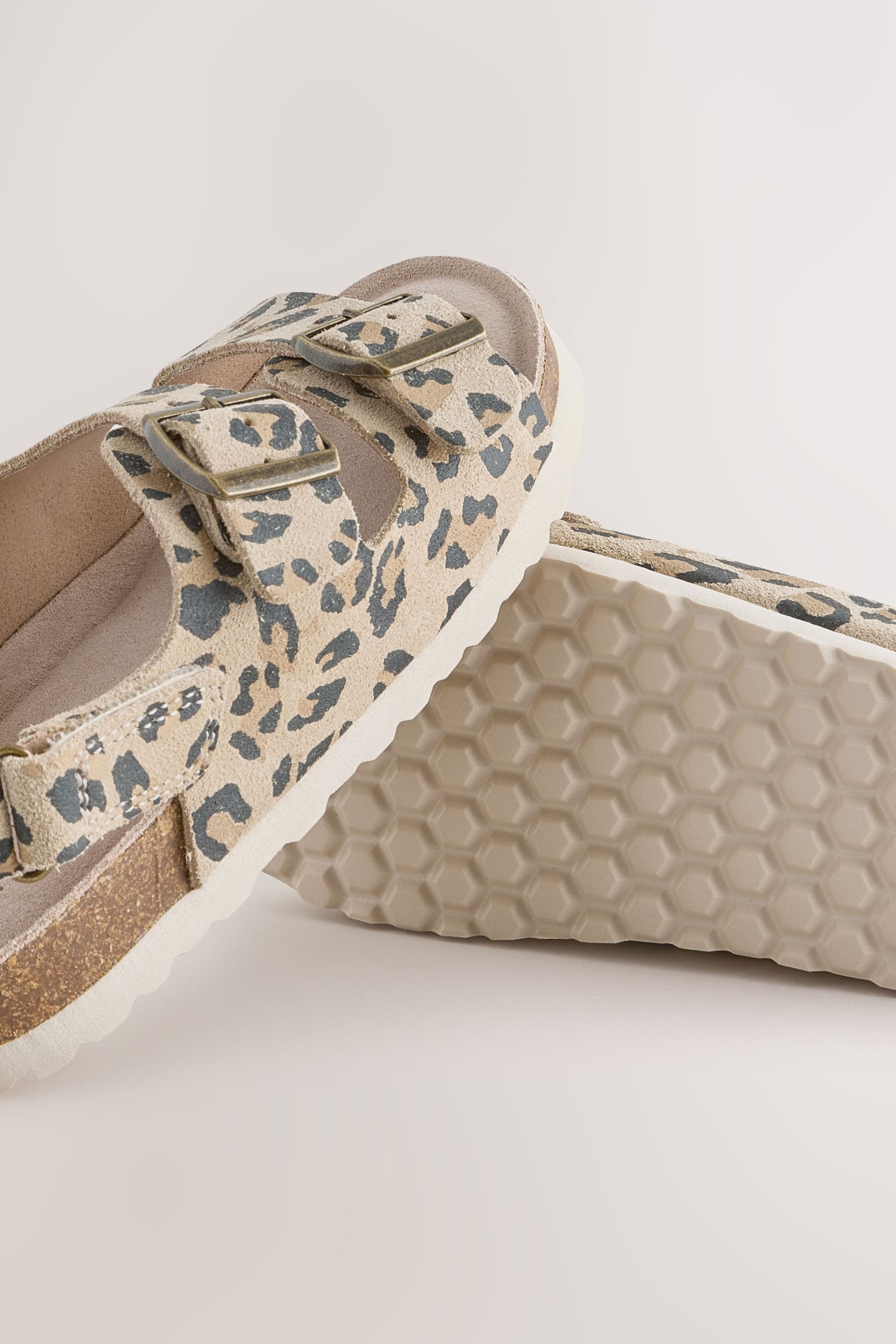 Next Sandalen mit Korksohle und Klettverschluss Sandale – Bild 4 von 5